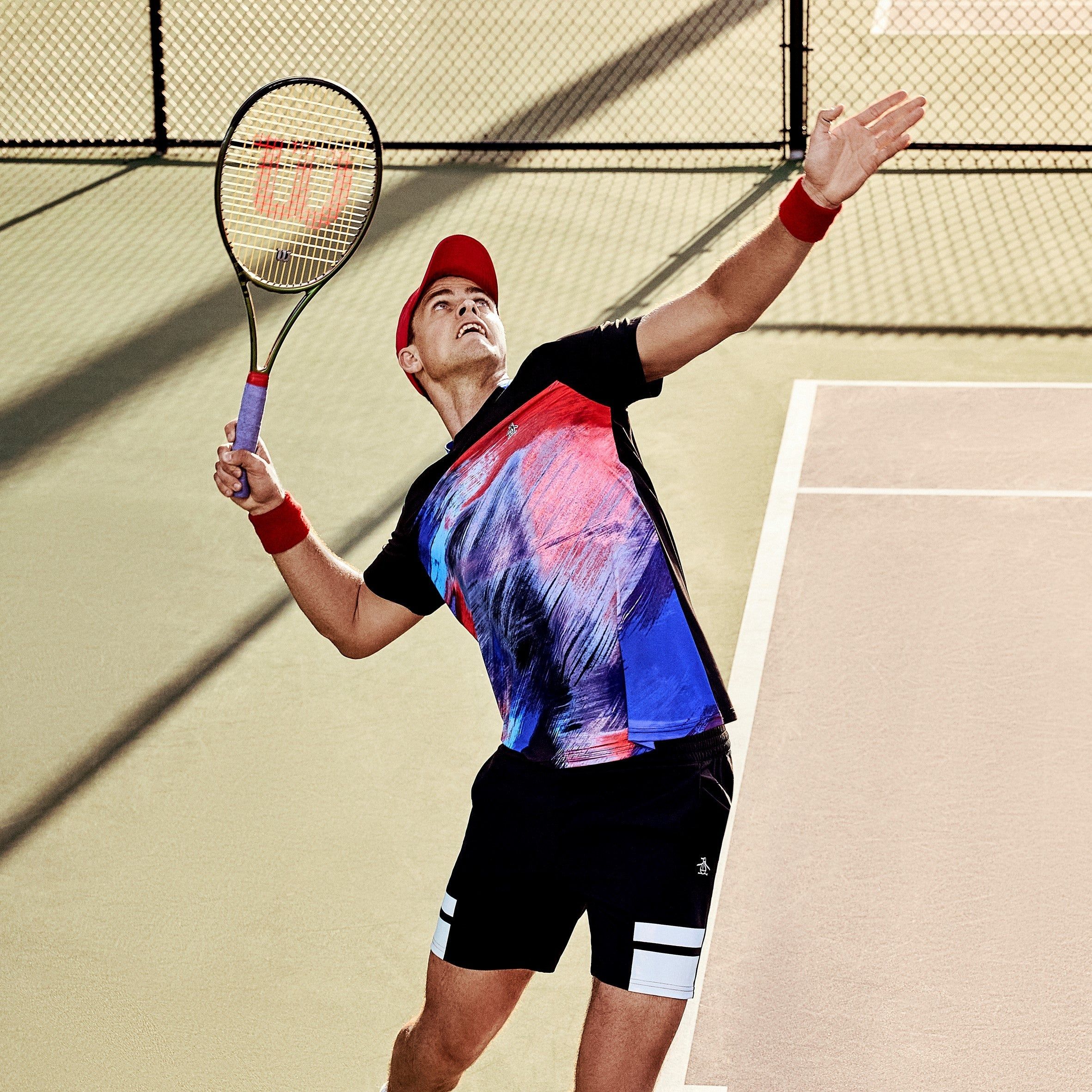 Performance Print Tennis Tee sold by Original Penguin product image thumbnail 2