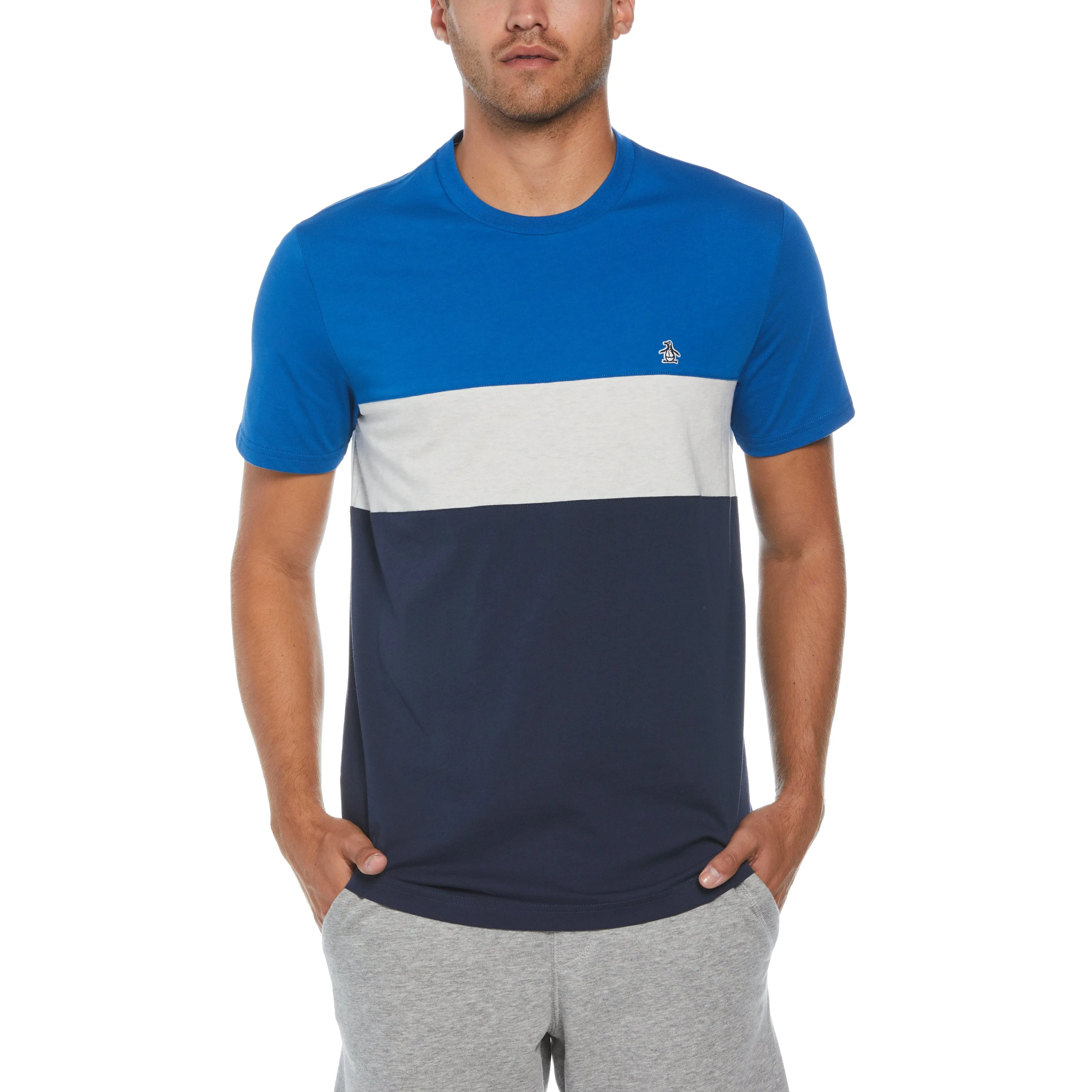 Heathered Color Block Fashion Tee sold by Original Penguin