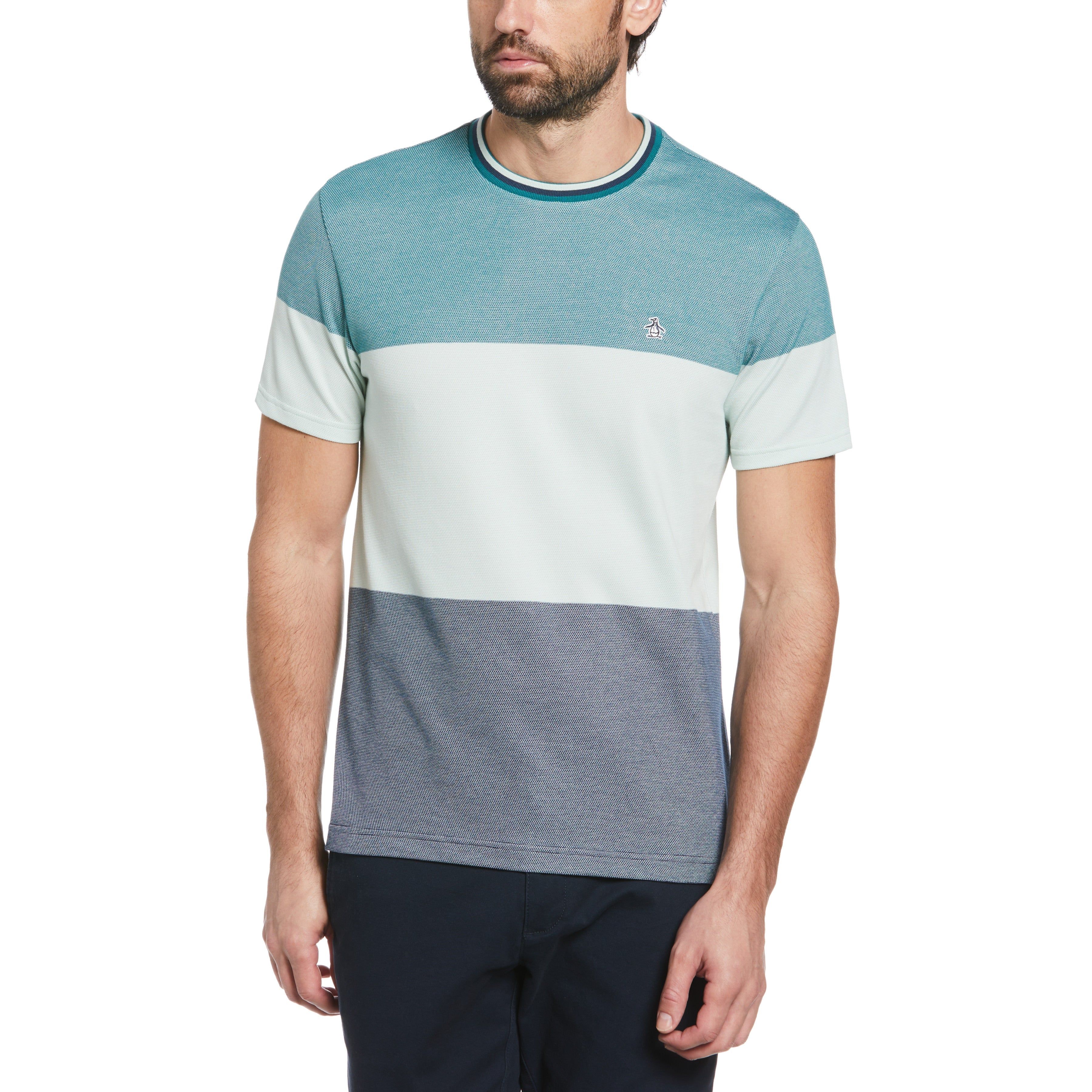 Pique Color Block Tee sold by Original Penguin