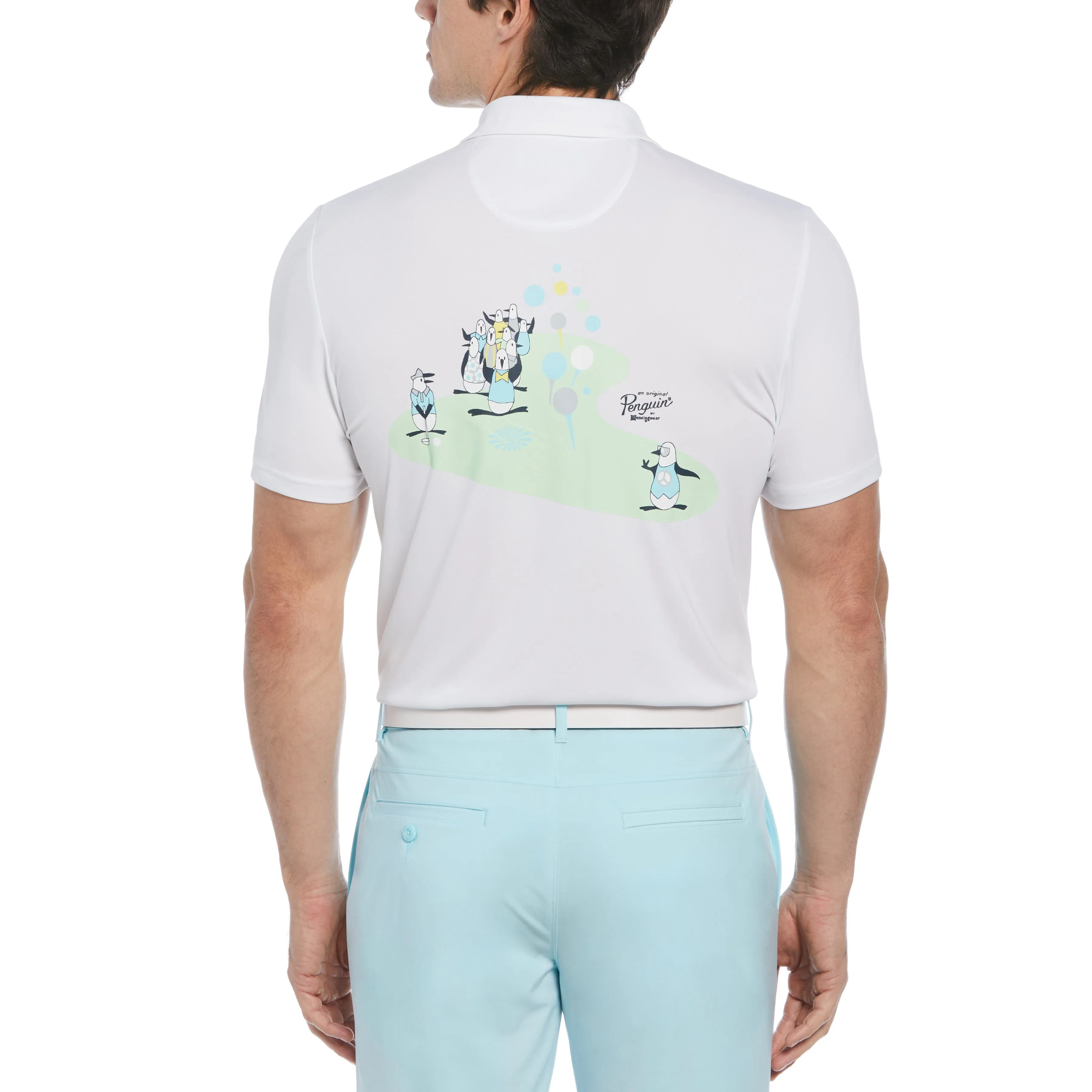 Oxford Graphic Print Golf Polo sold by Original Penguin product image thumbnail 2