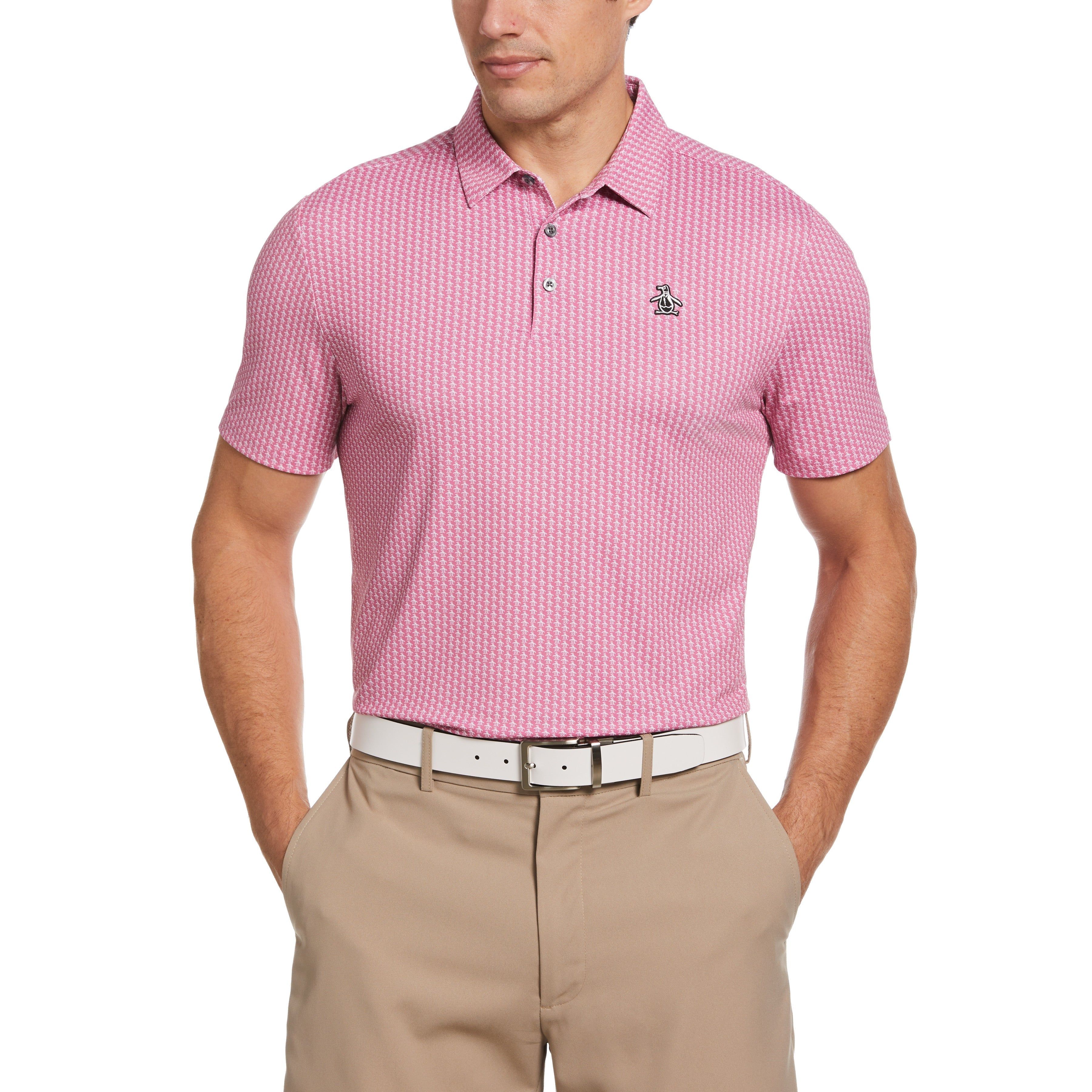 All Over Pete Print Golf Polo sold by Original Penguin