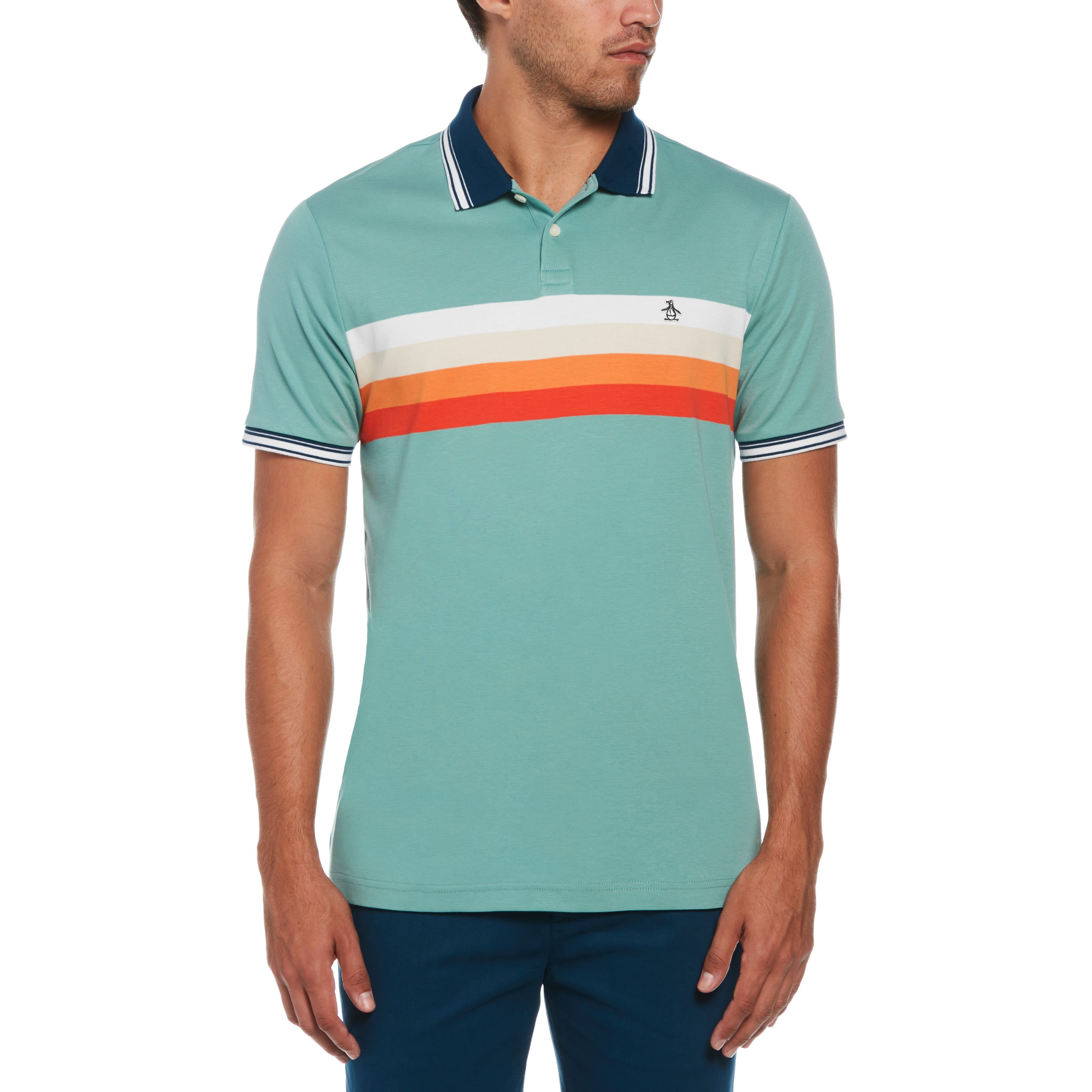 Chest Stripe Polo sold by Original Penguin