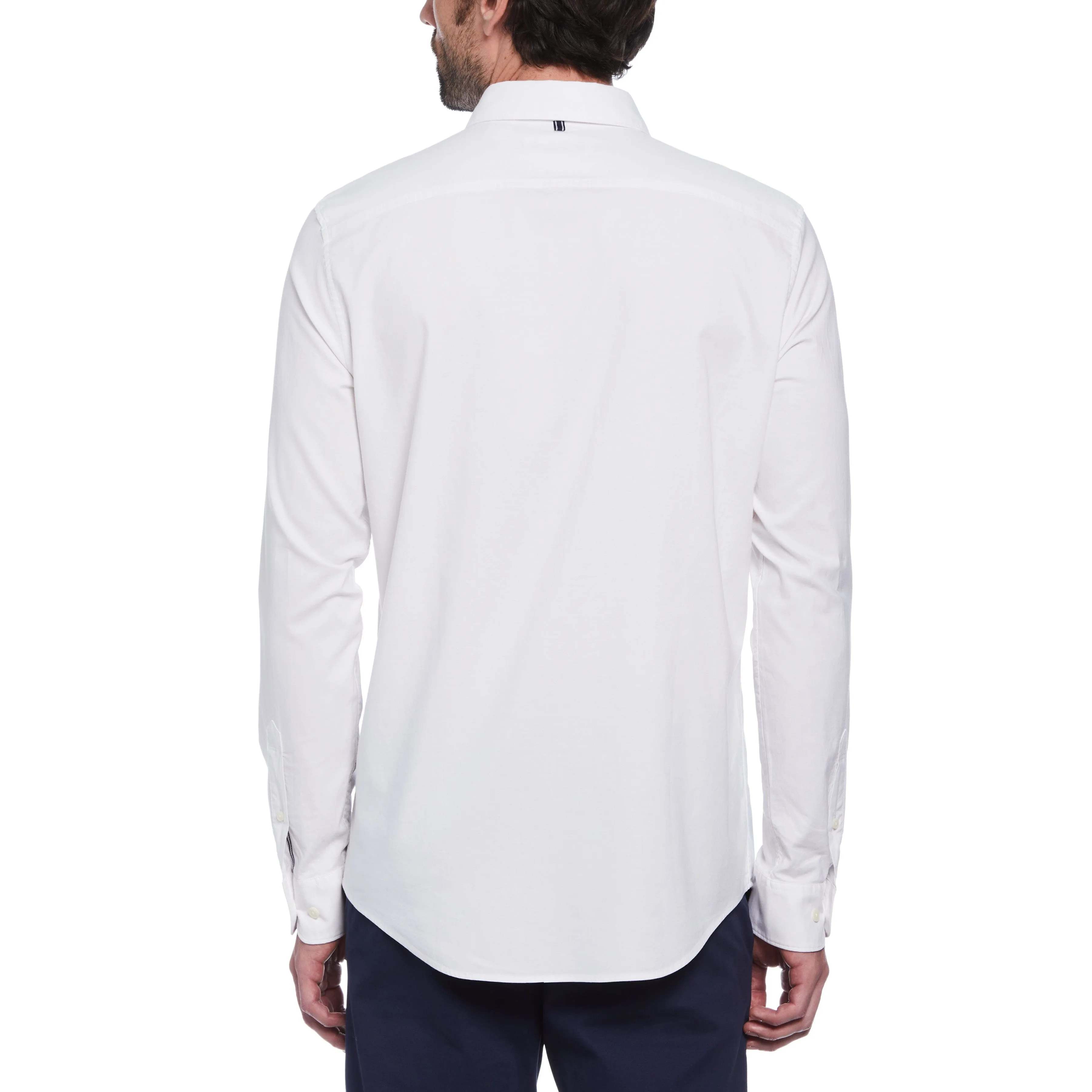 EcoVero™ Oxford Long Sleeve Shirt sold by Original Penguin product image thumbnail 2