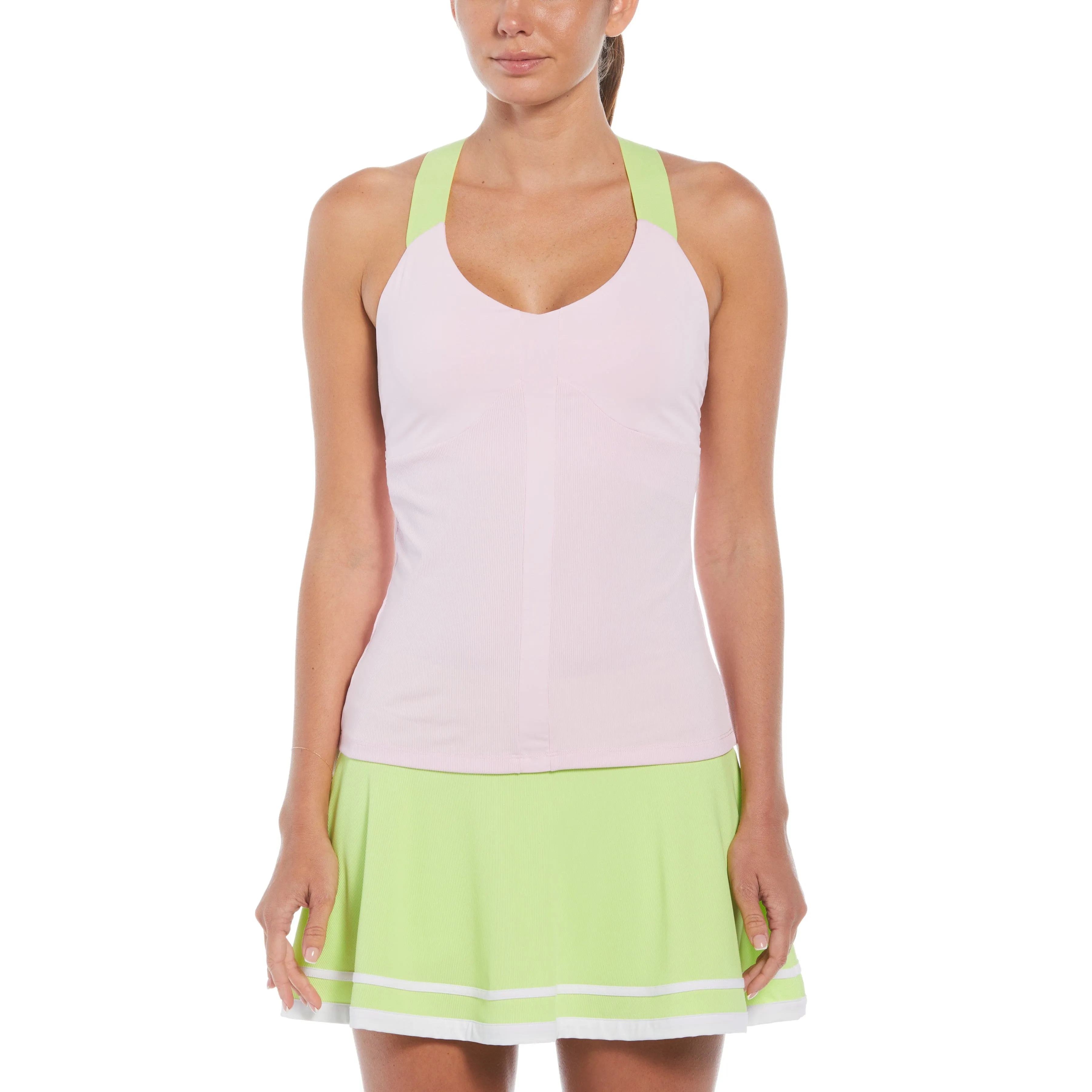 Women's Ribbed Criss Cross Tennis Tank Top sold by Original Penguin product image thumbnail 3