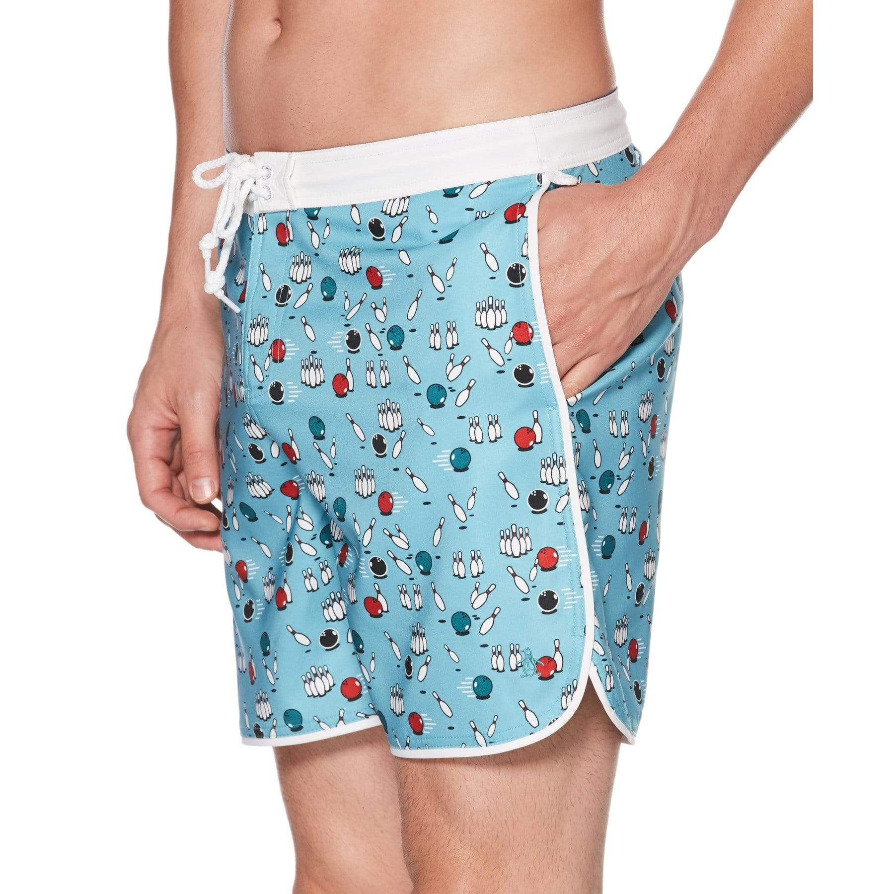 Bowling Swim Short sold by Original Penguin product image thumbnail 3