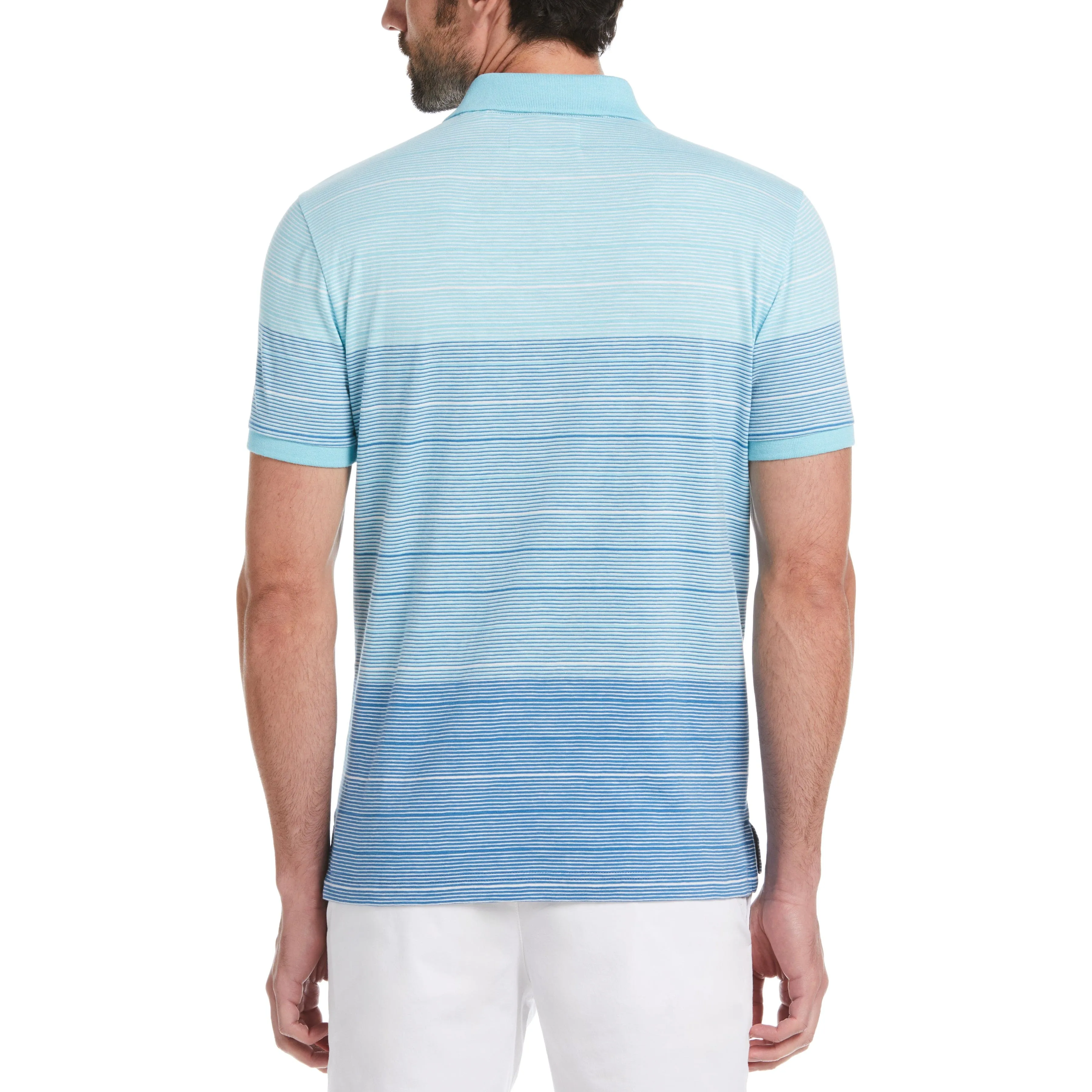 Cotton Slub Color Block Stripe Polo sold by Original Penguin product image thumbnail 2
