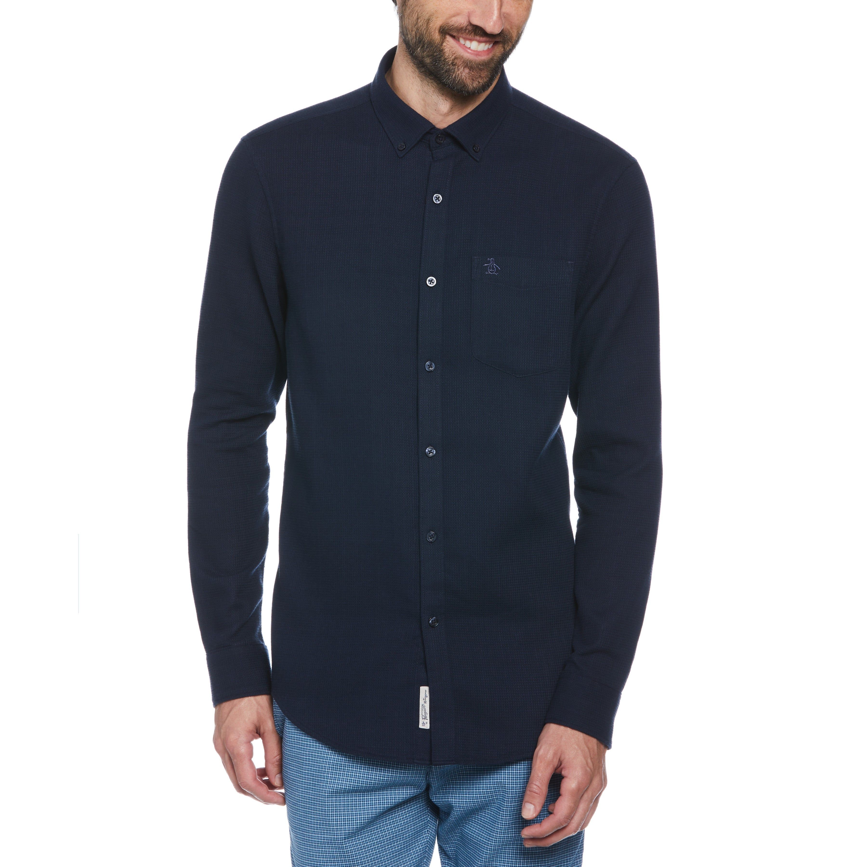 Waffle Weave Shirt sold by Original Penguin