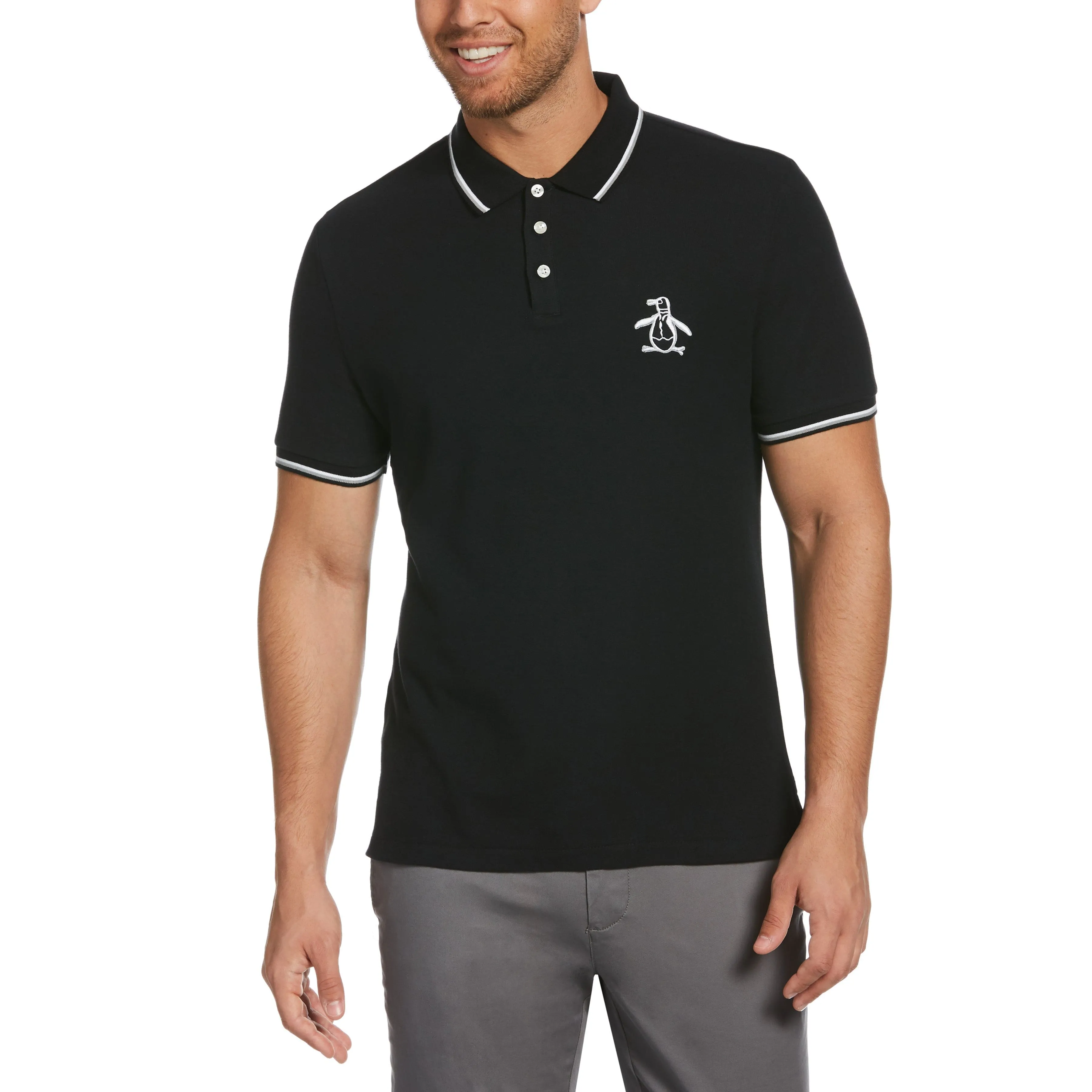 Mega Pete Pique Polo sold by Original Penguin