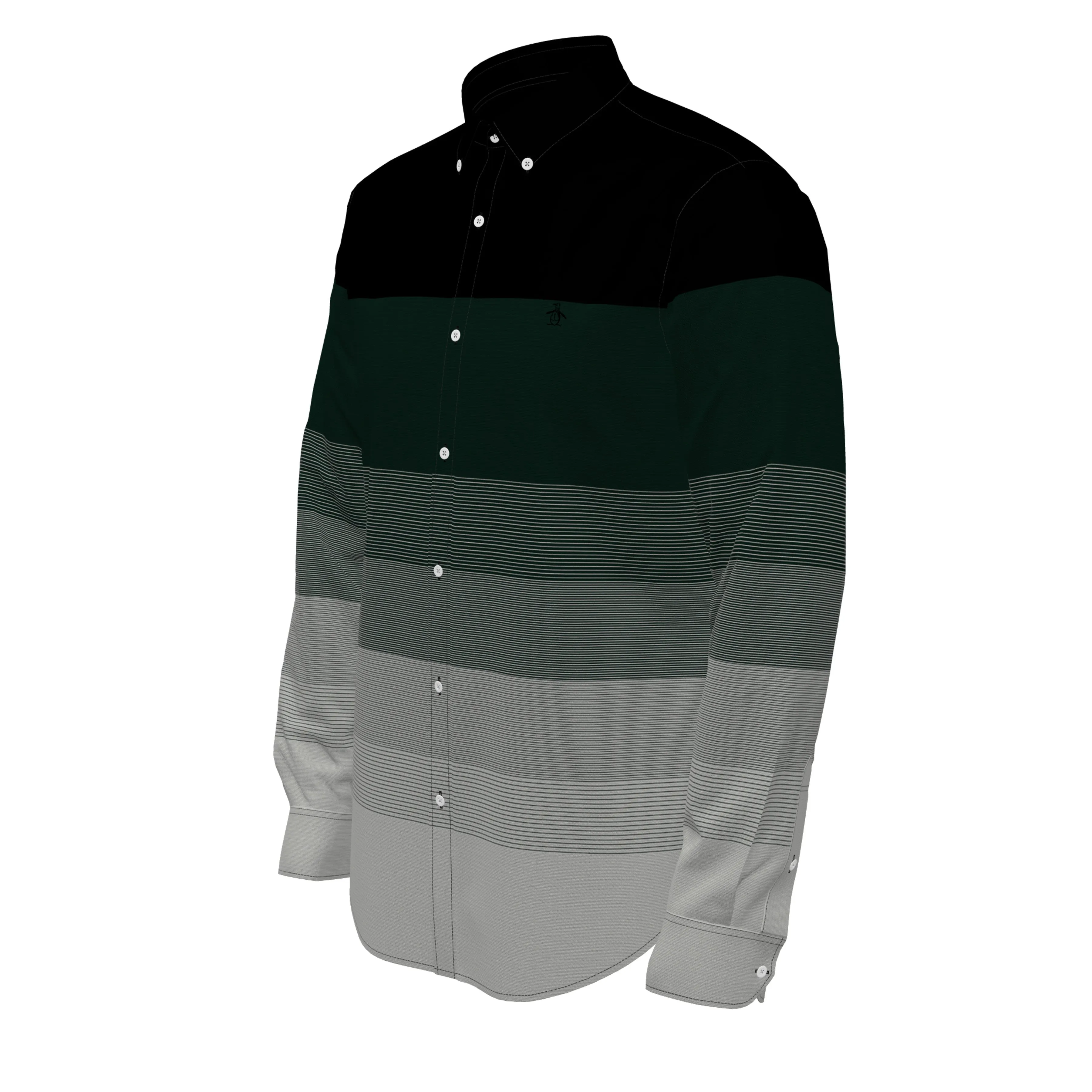 Ombre Stripe Oxford Shirt sold by Original Penguin product image thumbnail 3