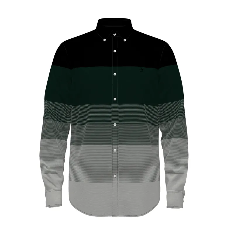 Ombre Stripe Oxford Shirt sold by Original Penguin
