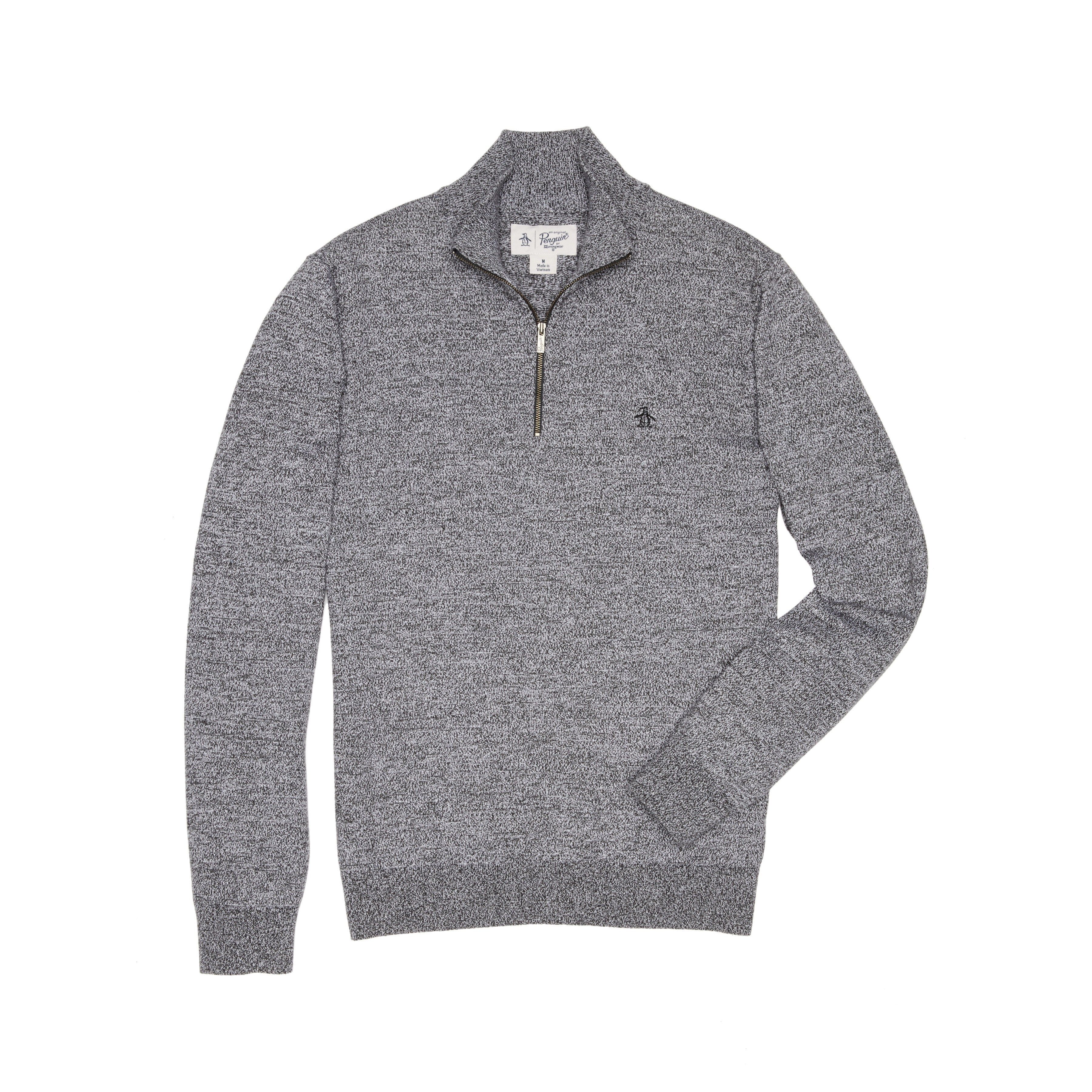 Marled 1/4 Zip Sweater sold by Original Penguin product image thumbnail 3