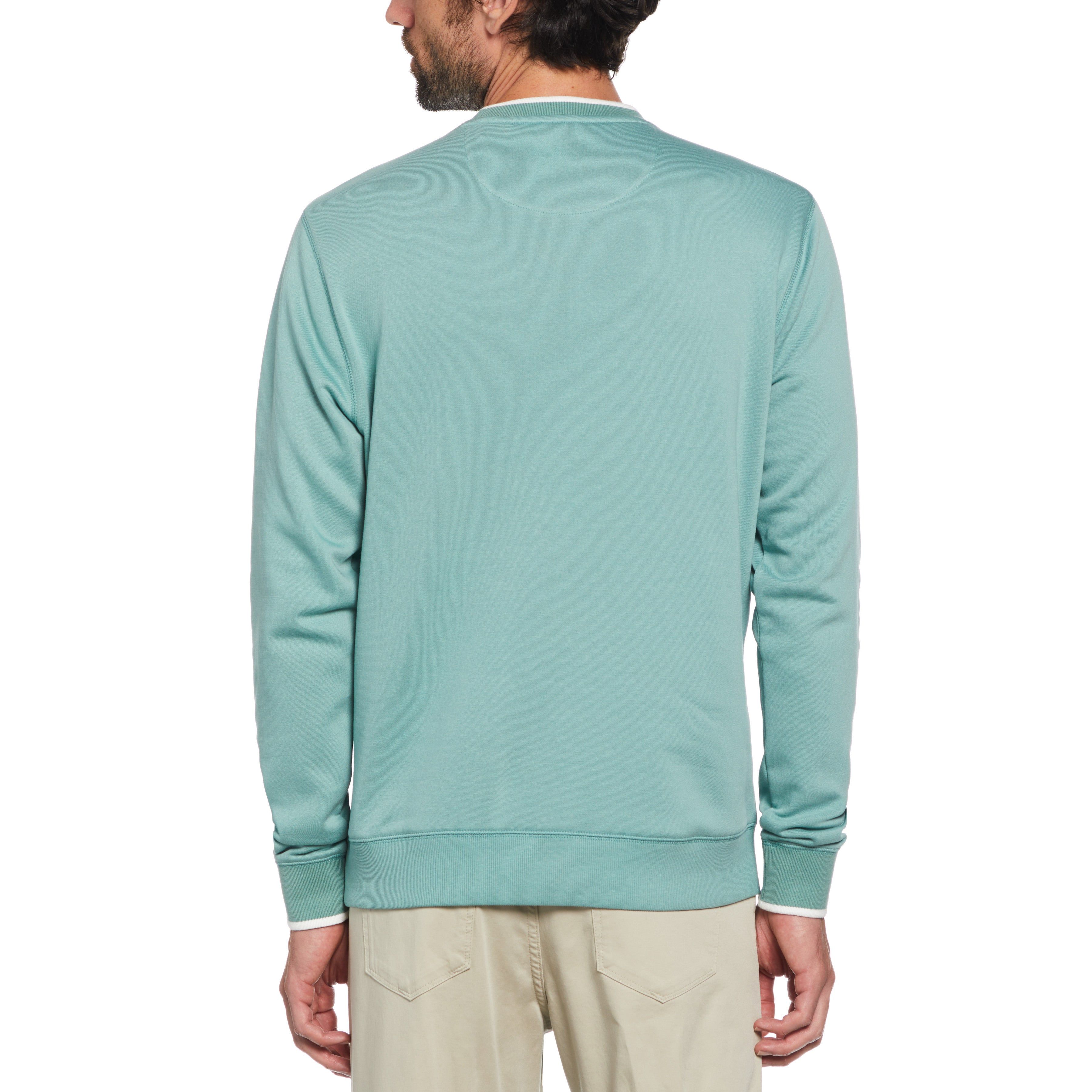 Fleece Crew Neck Logo Sweatshirt sold by Original Penguin product image thumbnail 2