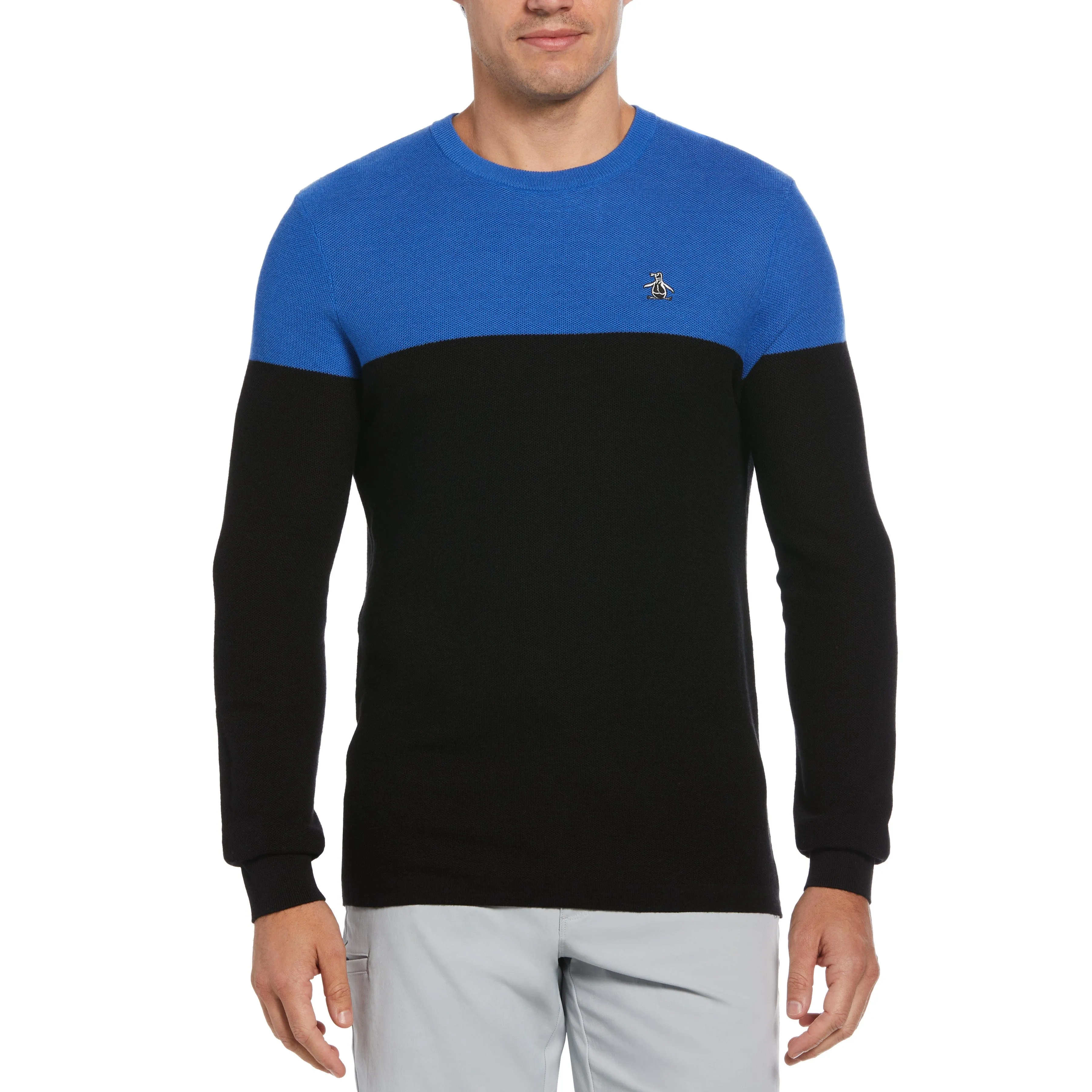 Heritage Color Block Golf Sweater sold by Original Penguin