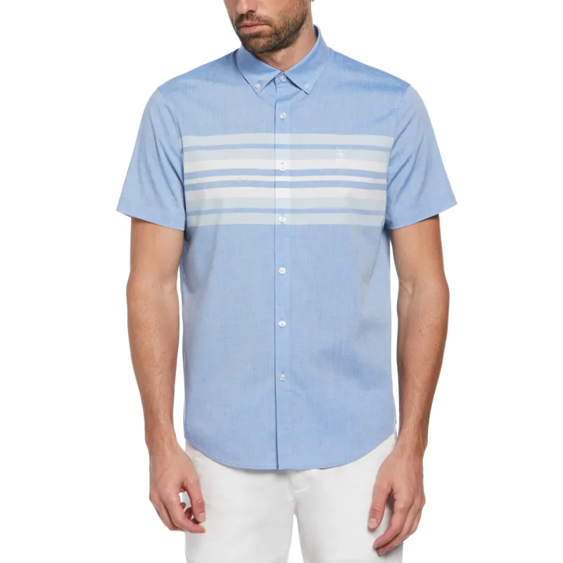 Poplin Chest Stripe Shirt sold by Original Penguin