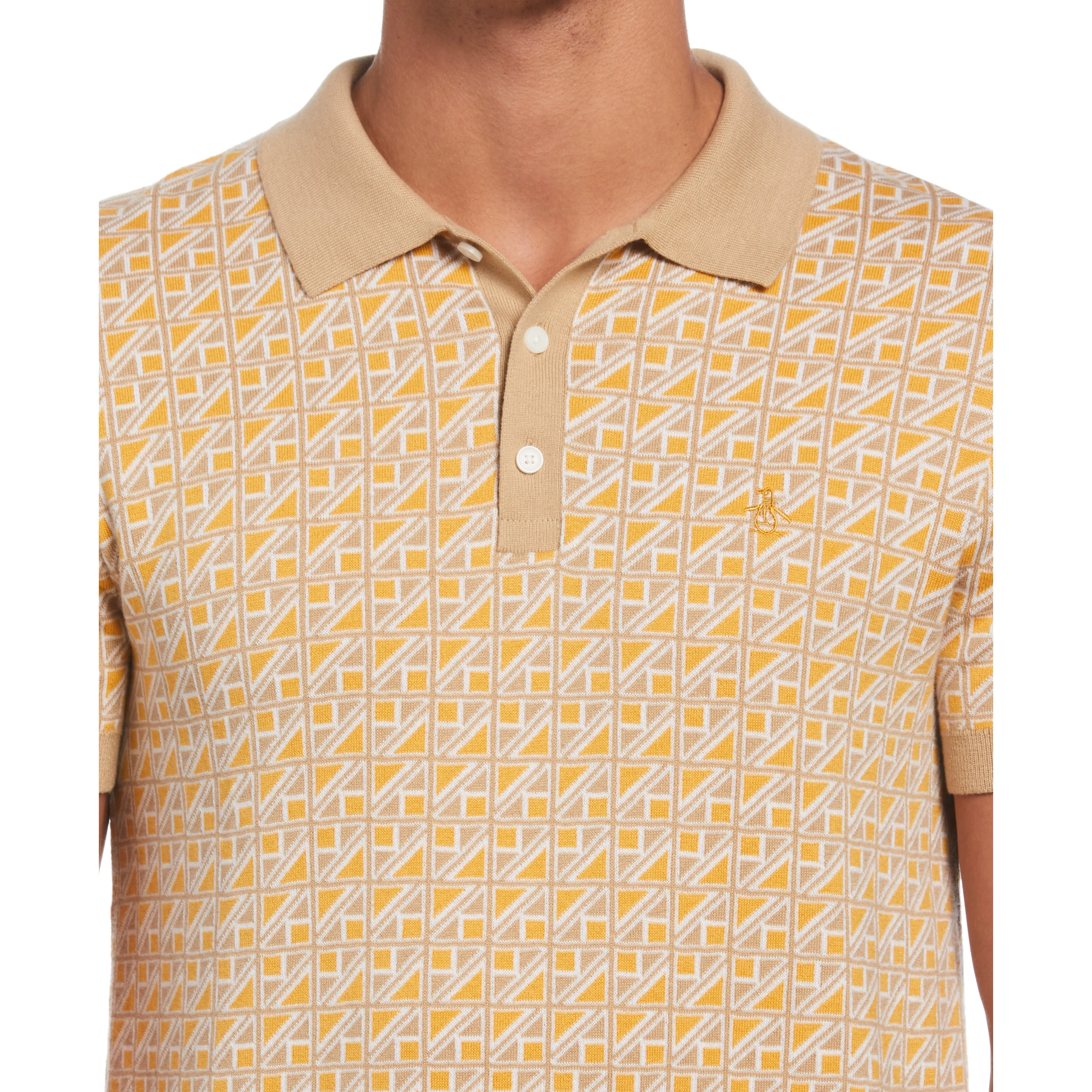 Jacquard Sweater Polo sold by Original Penguin product image thumbnail 3