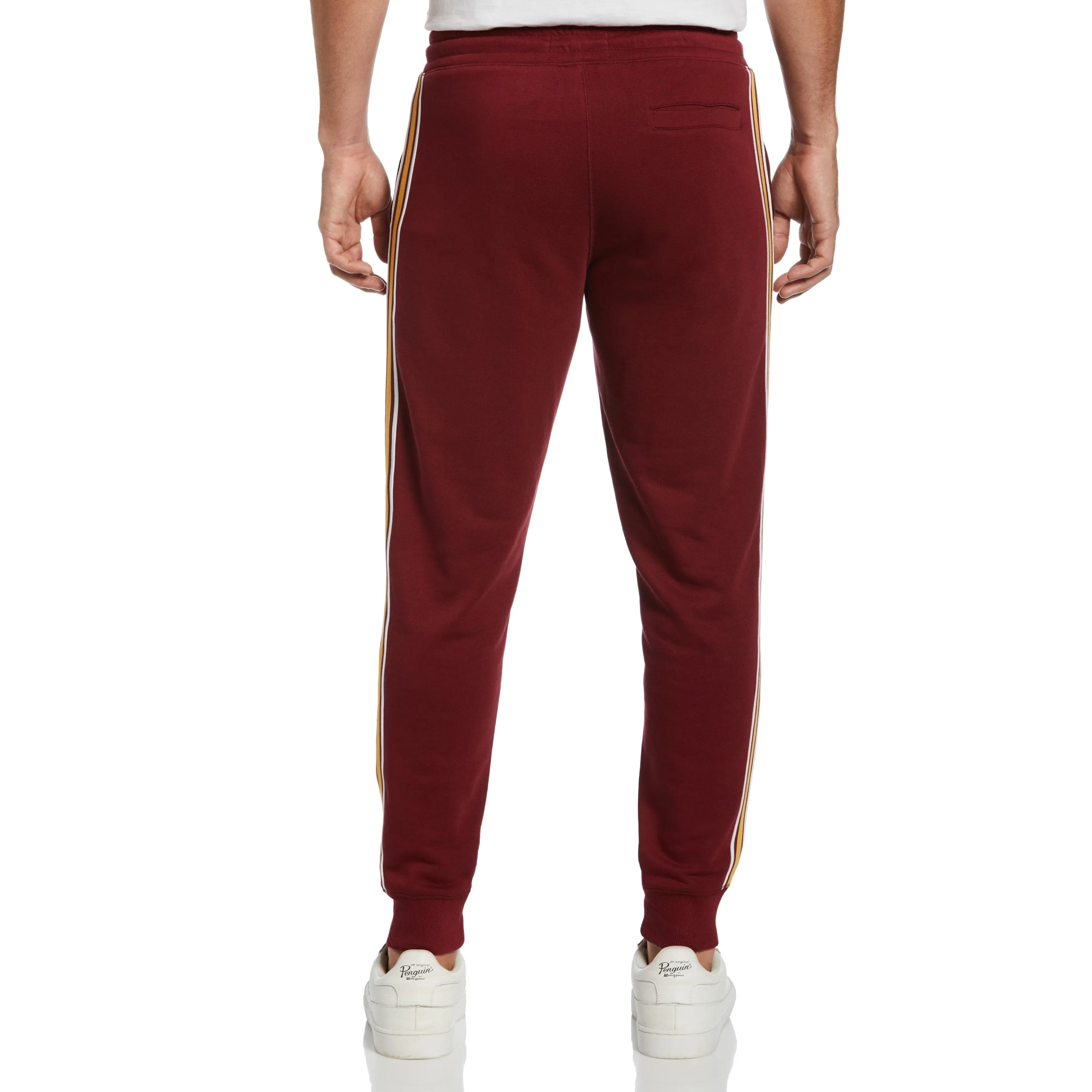 Side Stripe Fleece Track Jogger sold by Original Penguin product image thumbnail 2
