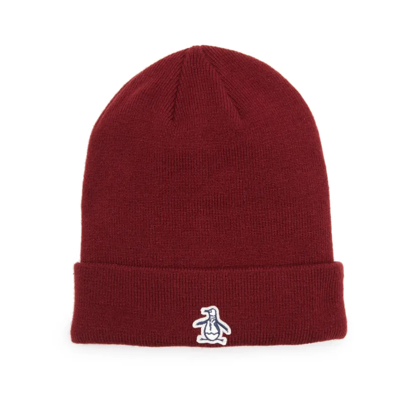 Sticker Pete Solid Beanie sold by Original Penguin