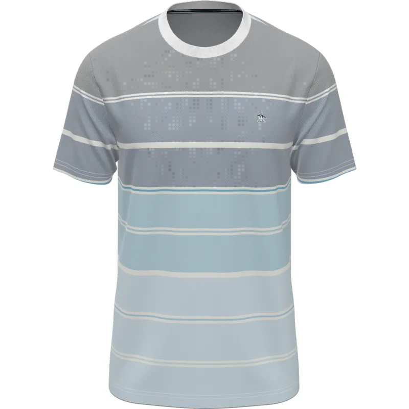 Cotton Pique Gradient Striped Tee sold by Original Penguin
