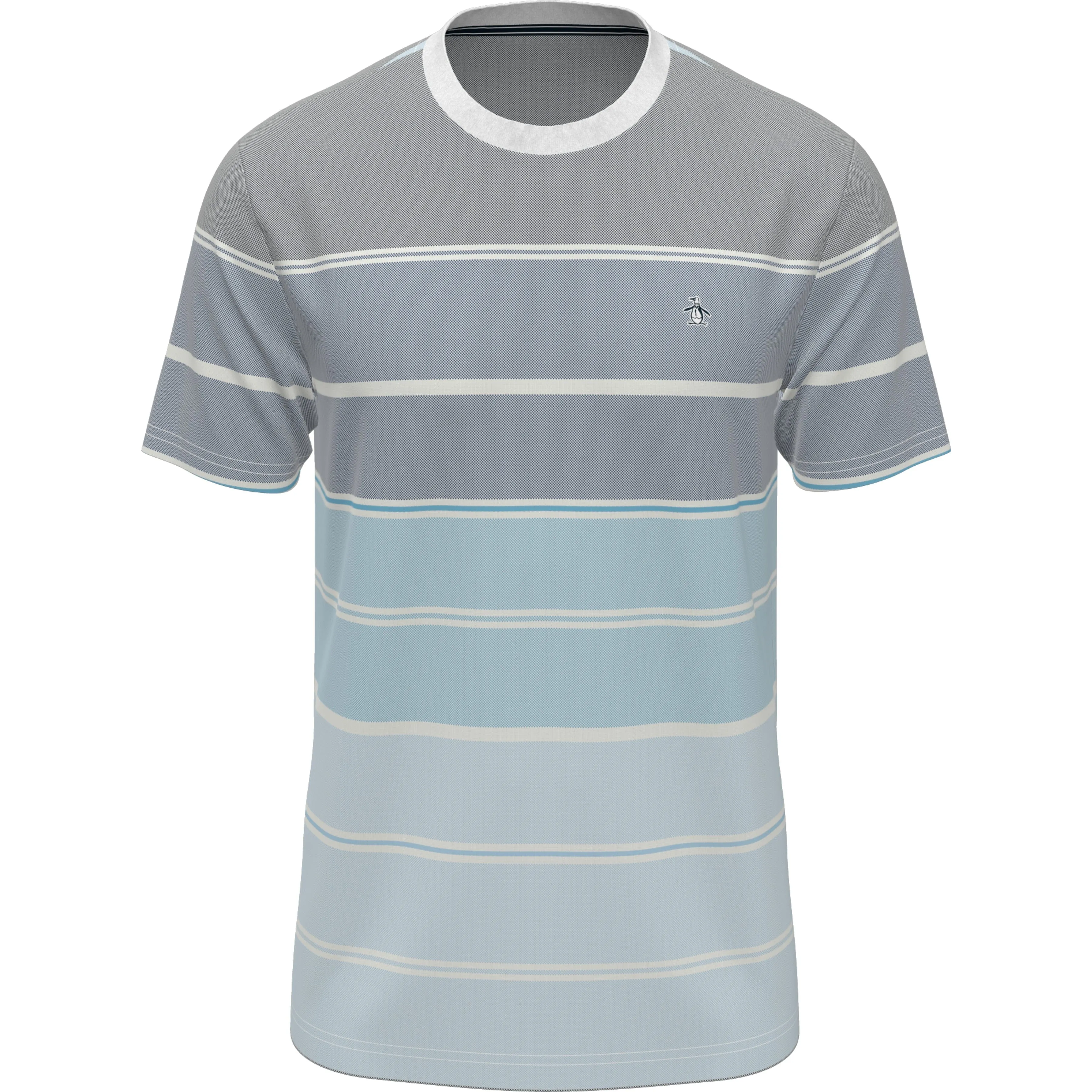 Cotton Pique Gradient Striped Tee sold by Original Penguin