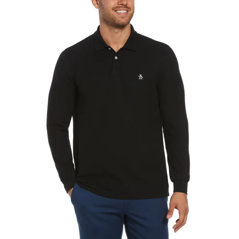Long Sleeve Pique Polo sold by Original Penguin