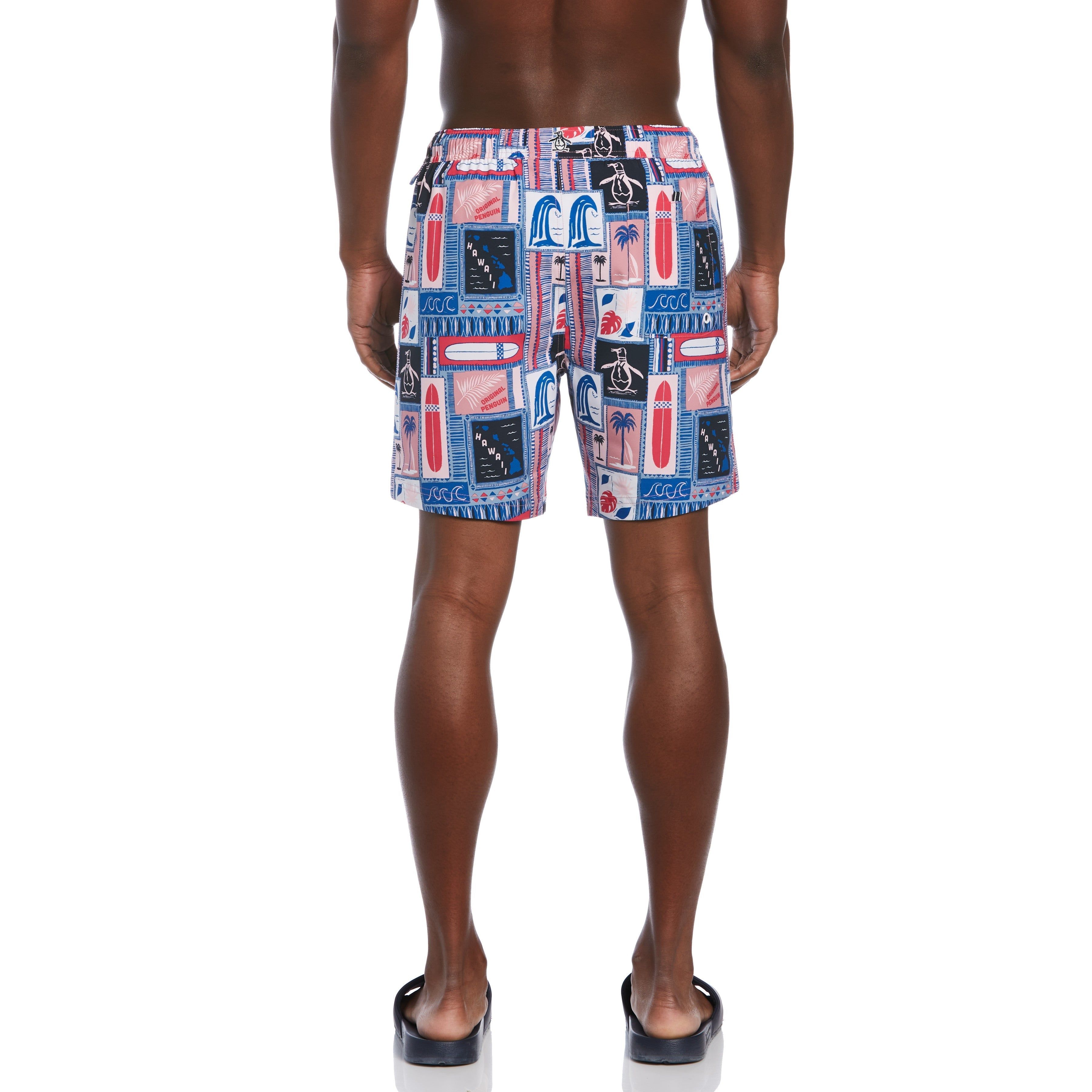 Surf Print Swim Shorts sold by Original Penguin product image thumbnail 3