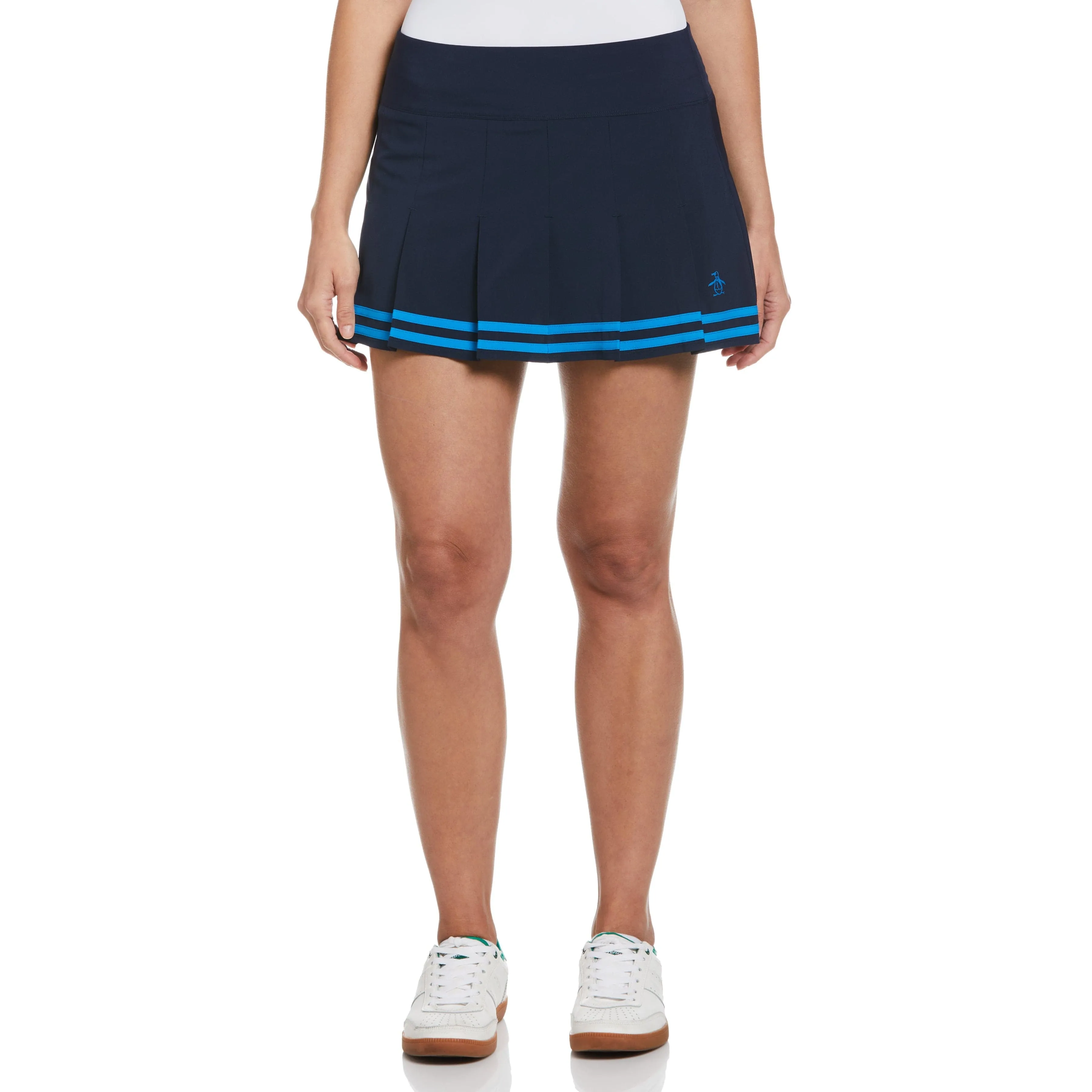 Women's 13" Contrast Pleated Tennis Skort sold by Original Penguin