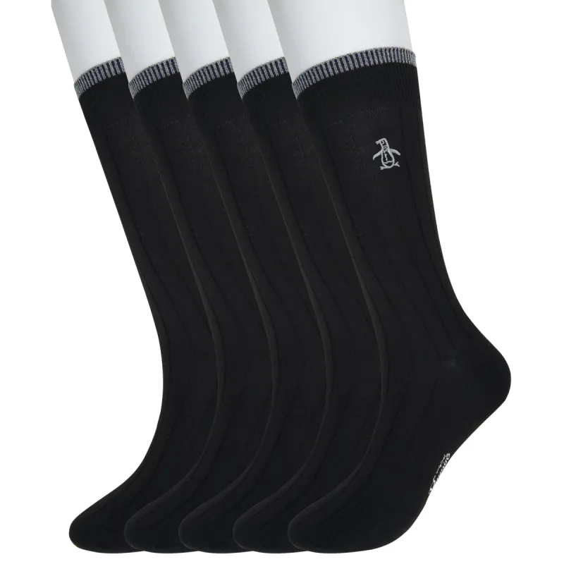 5 Pack Dress Crew Socks sold by Original Penguin