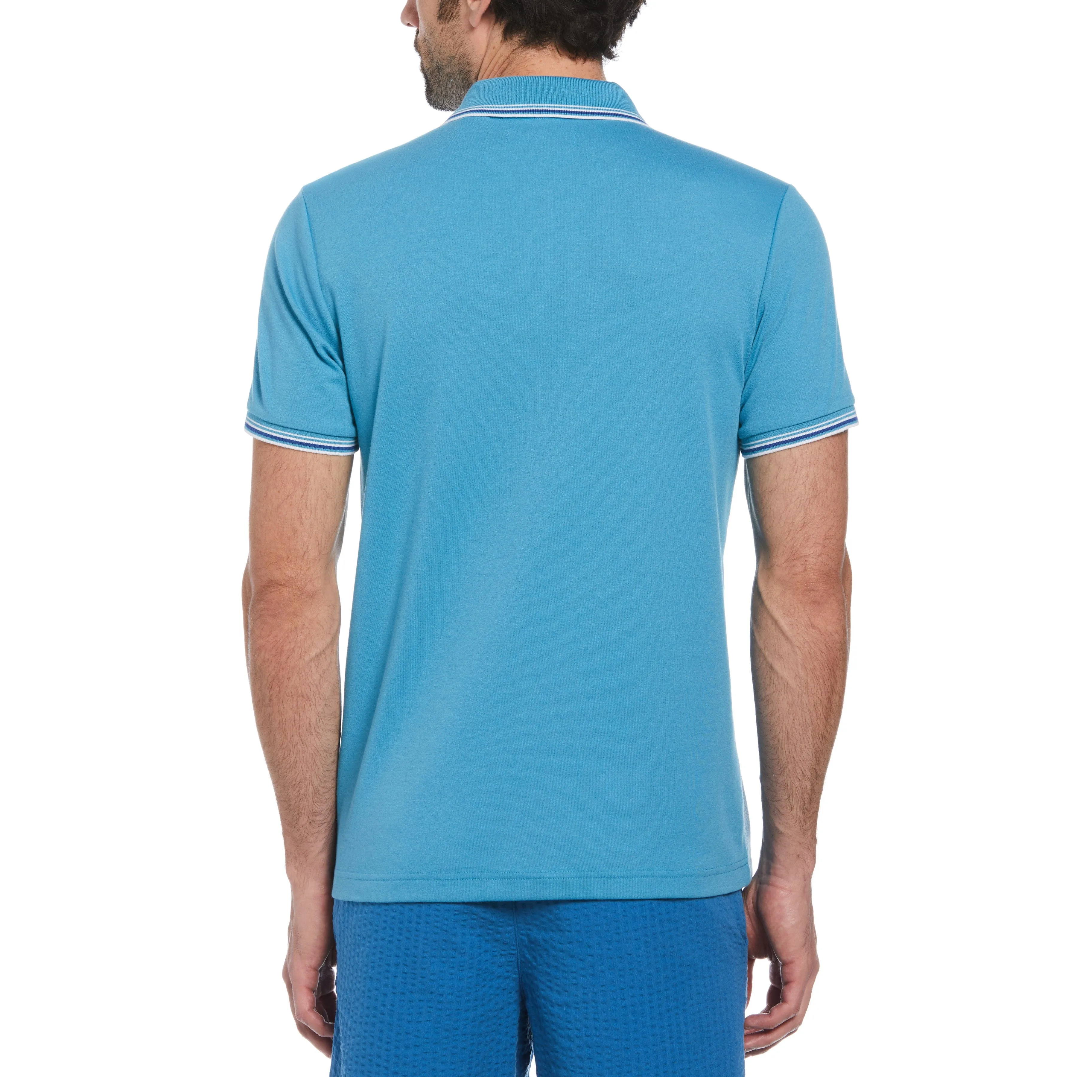 Jacquard Mini Lines Front Polo sold by Original Penguin product image thumbnail 2