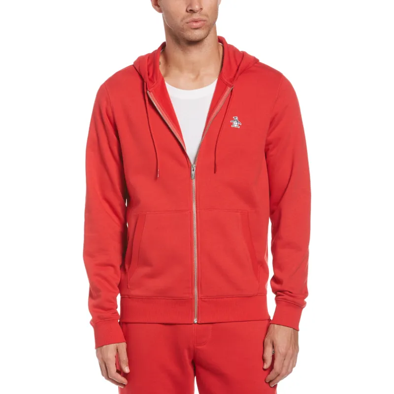 Big & Tall Sticker Pete Full Zip Fleece Hoodie sold by Original Penguin