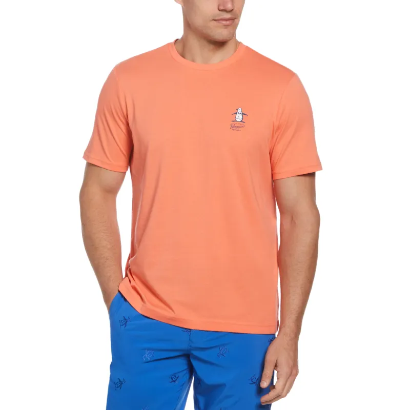 Comic Pete Graphic Print Golf Tee sold by Original Penguin