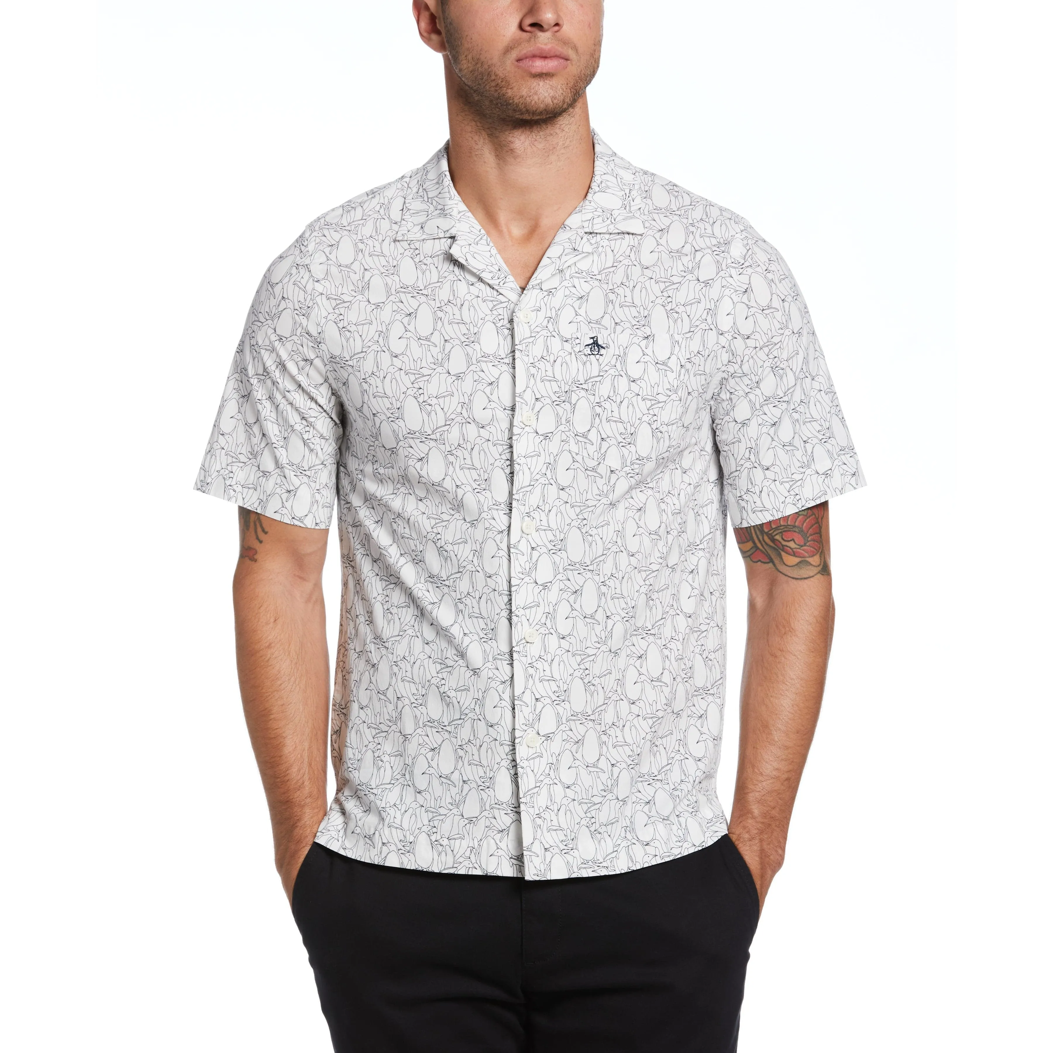 Pete Print Button Down sold by Original Penguin