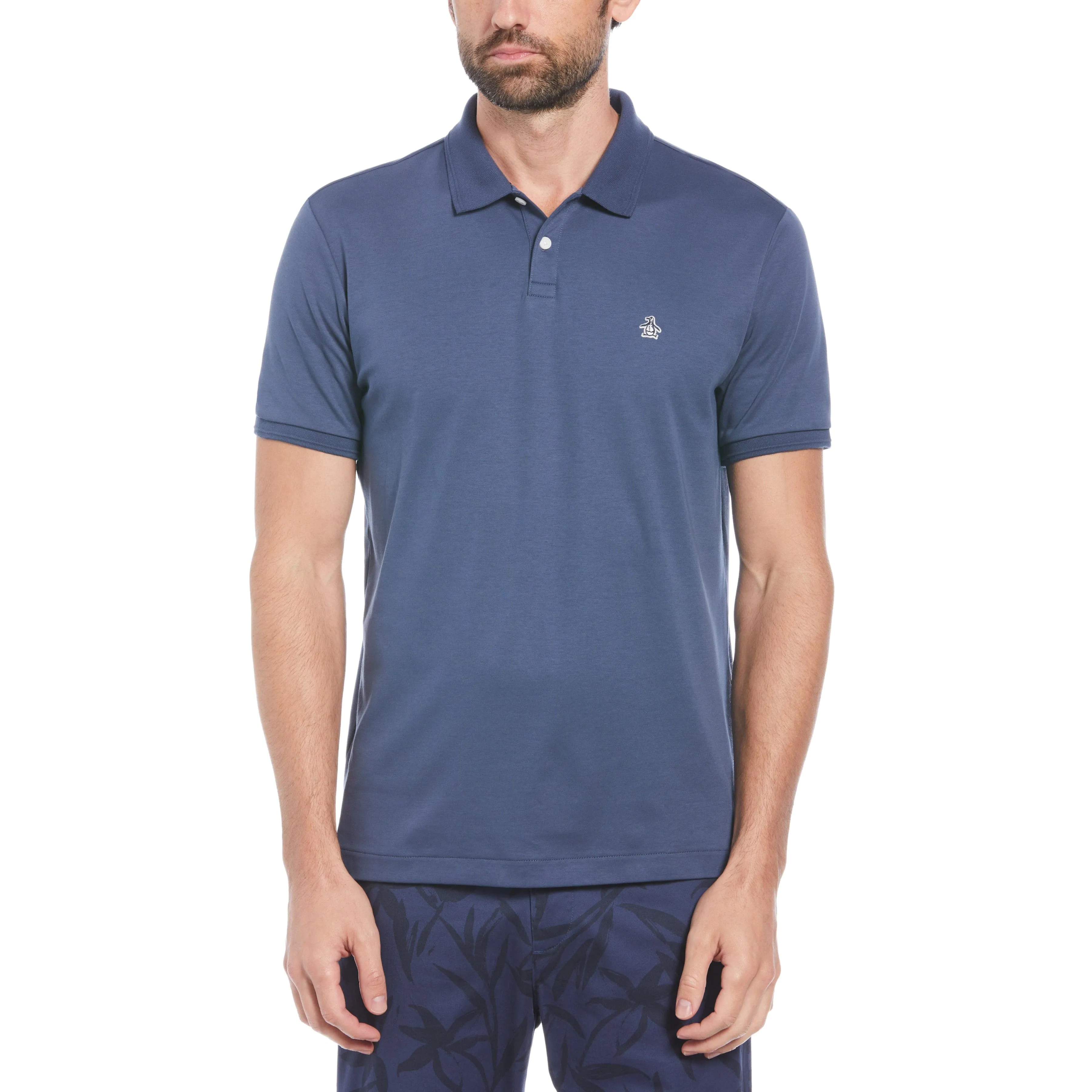 Organic Cotton Interlock Daddy Polo sold by Original Penguin
