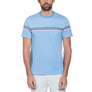 Engineered Stripe Pique Tee sold by Original Penguin