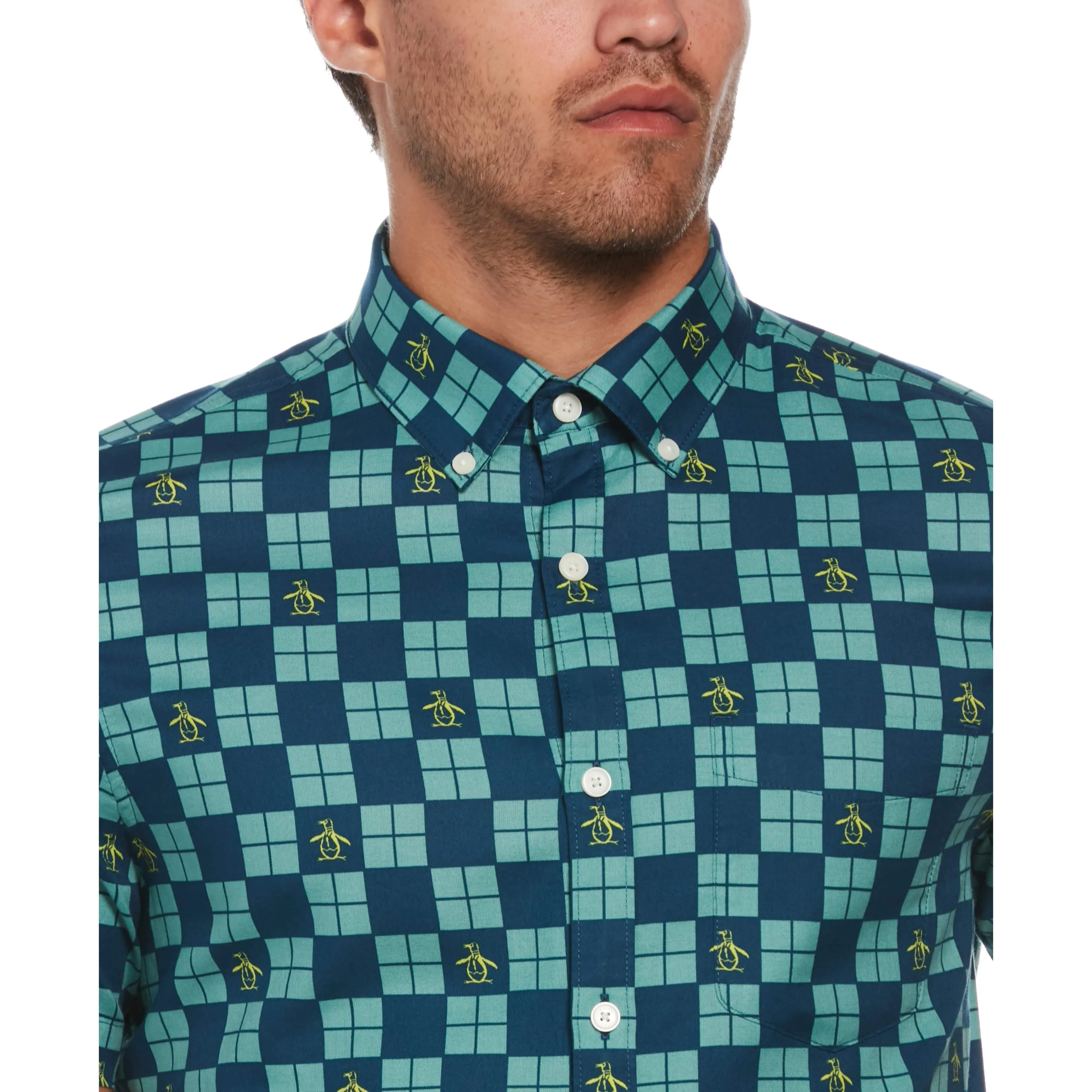 Checkered Pete Pattern Shirt sold by Original Penguin product image thumbnail 3