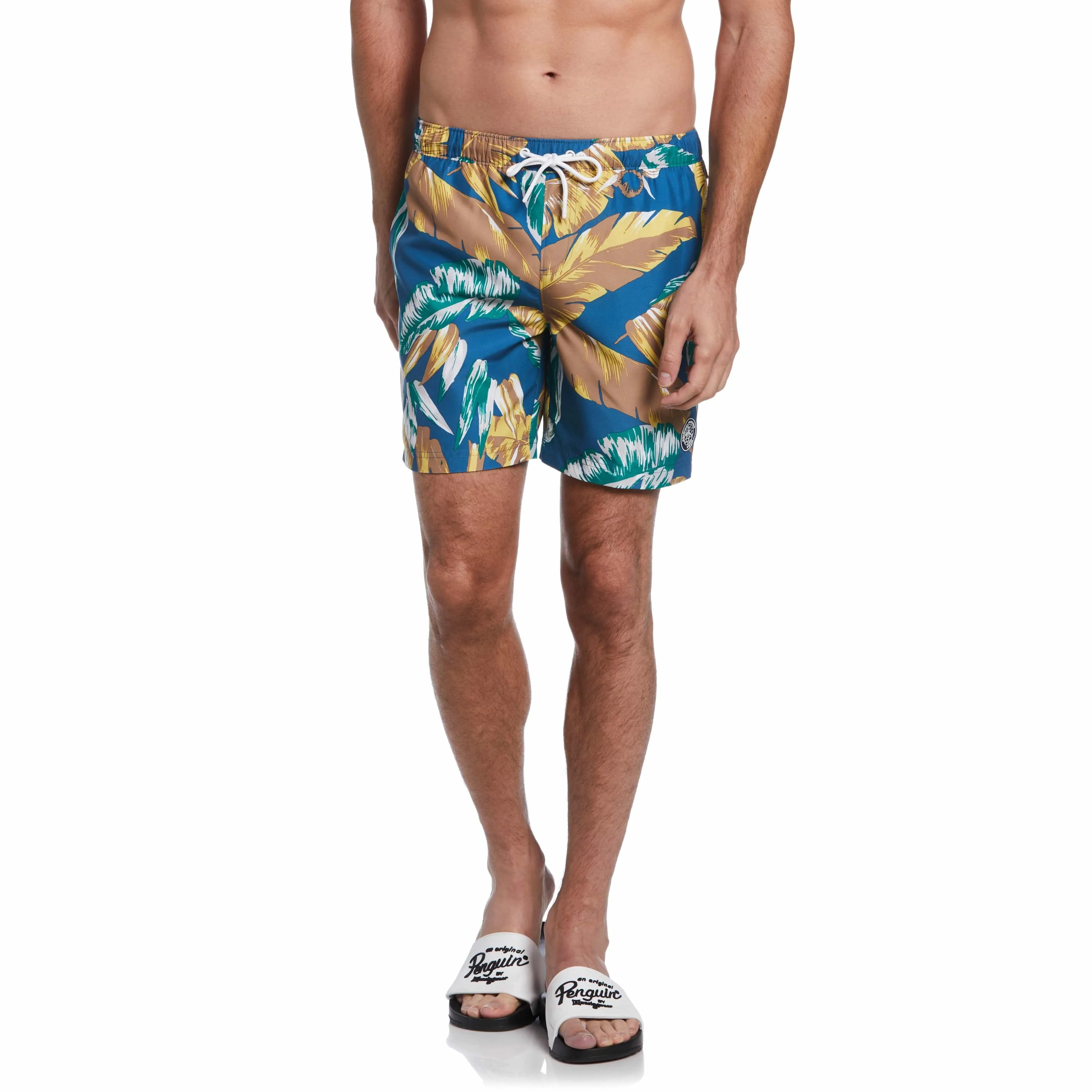 Leaf Print Swim Short sold by Original Penguin