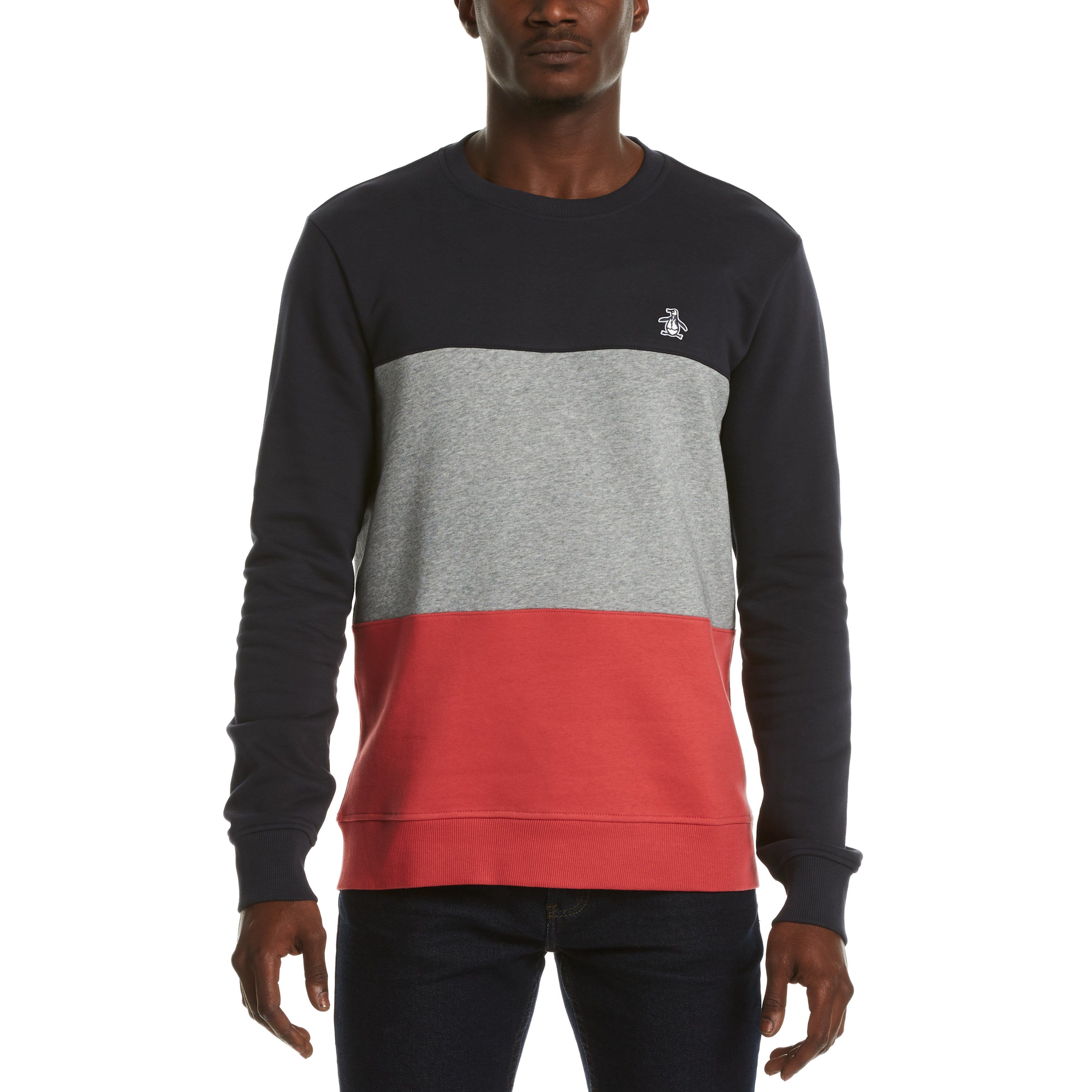 Color Block Fleece Sweatshirt sold by Original Penguin