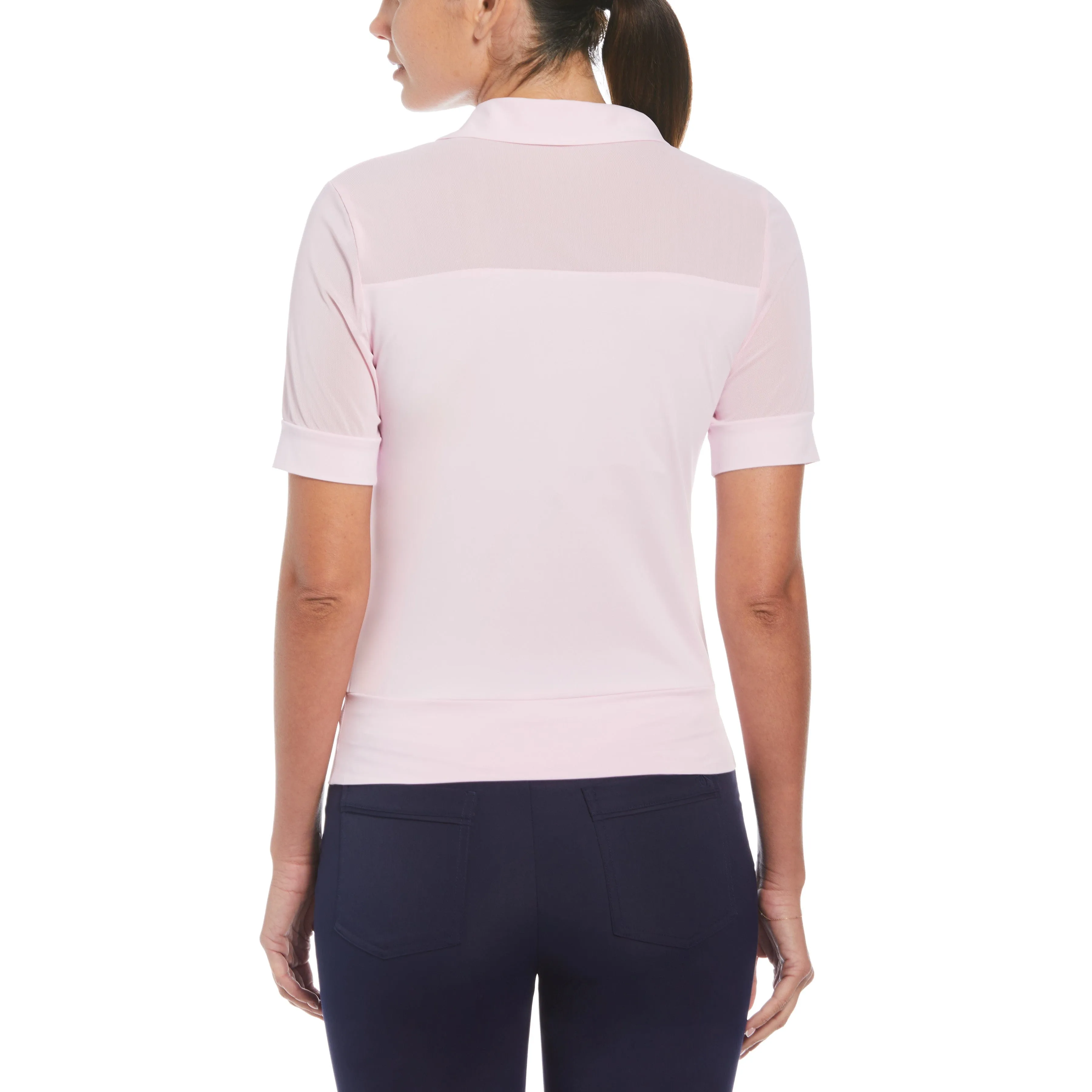 Women's Mesh Blocked Golf Polo sold by Original Penguin product image thumbnail 2