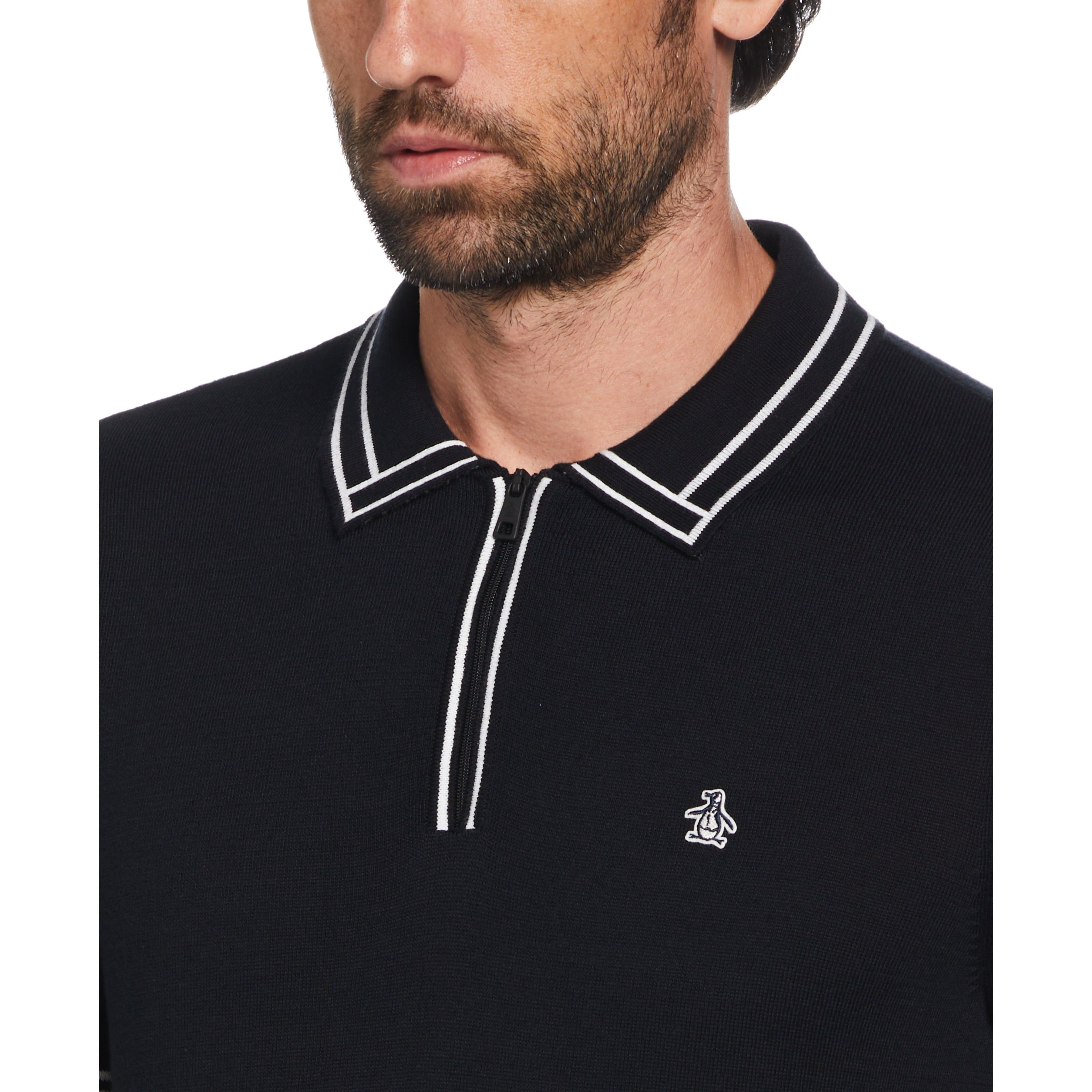 1/4 Zip Sweater Polo sold by Original Penguin product image thumbnail 3