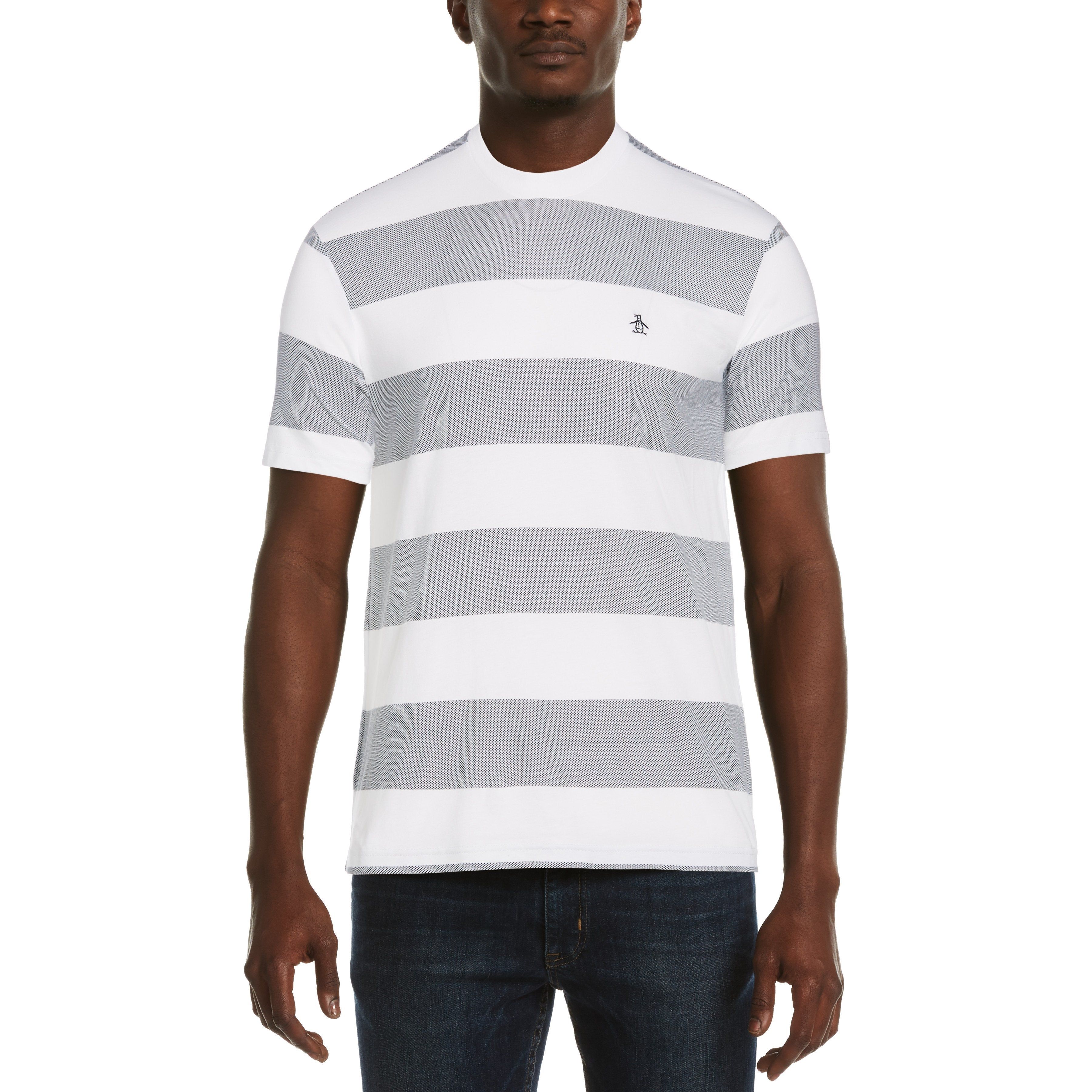 Rugby Stripe Tee sold by Original Penguin