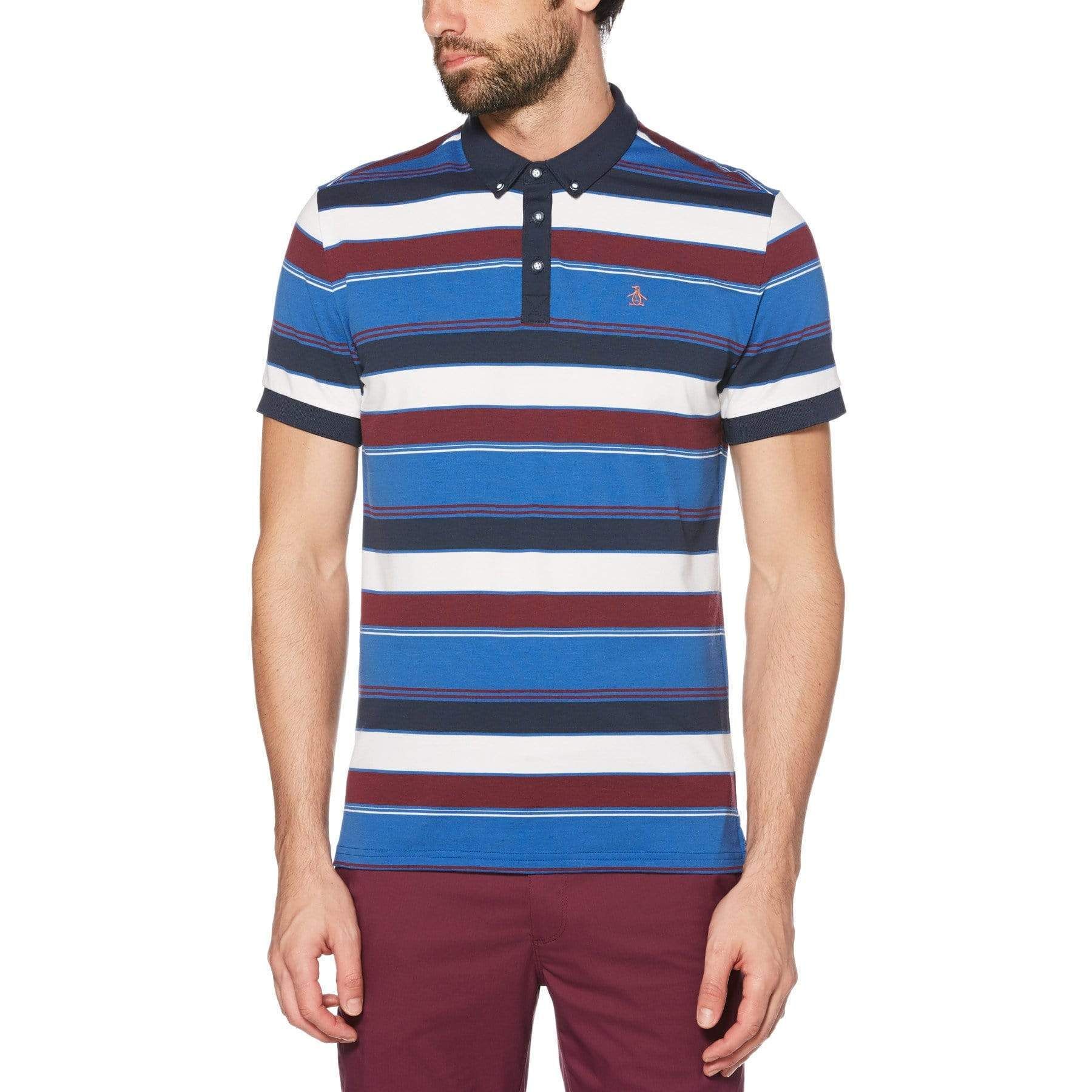 Roadmap Stripe Golf Polo sold by Original Penguin