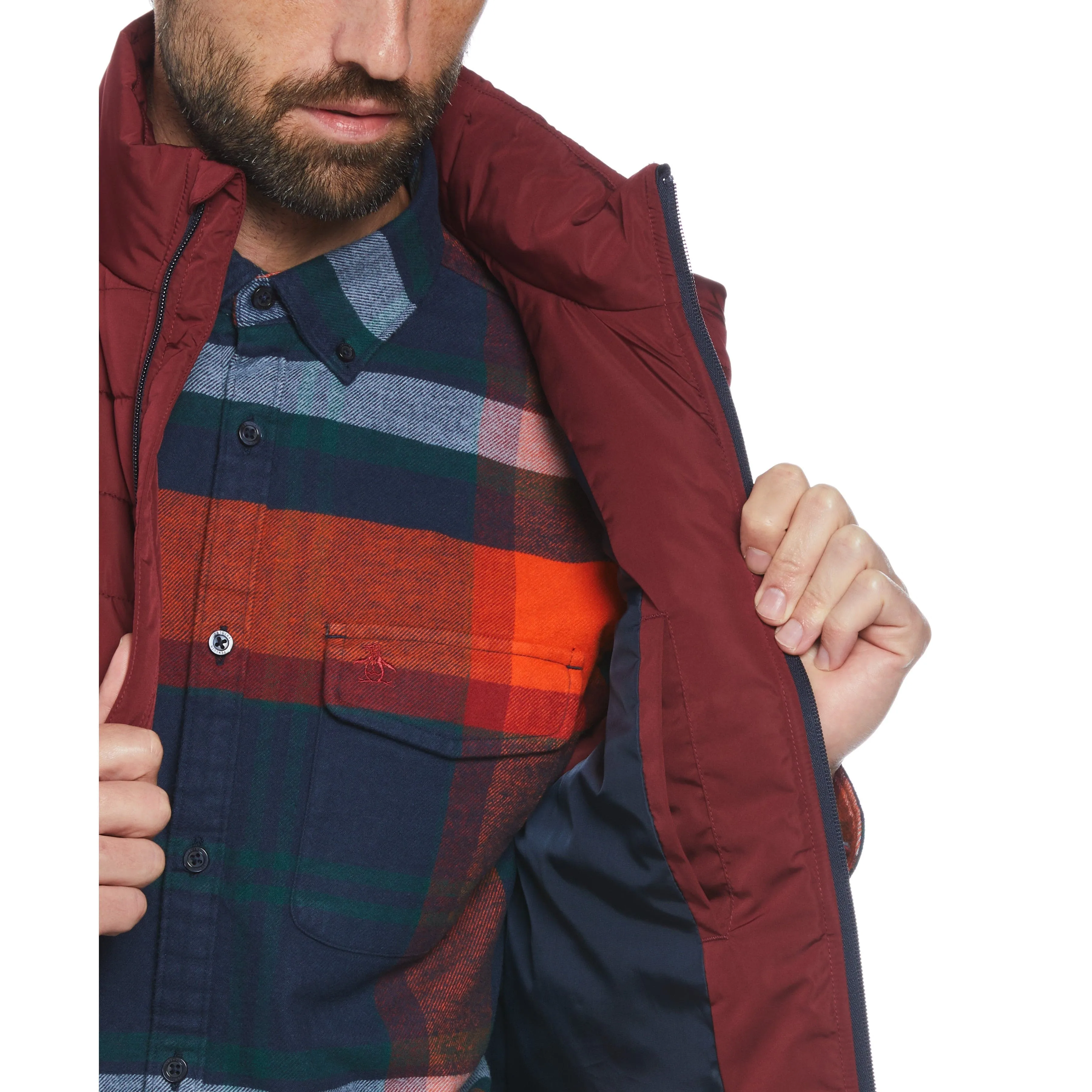 Lightweight Puffer Vest sold by Original Penguin product image thumbnail 4