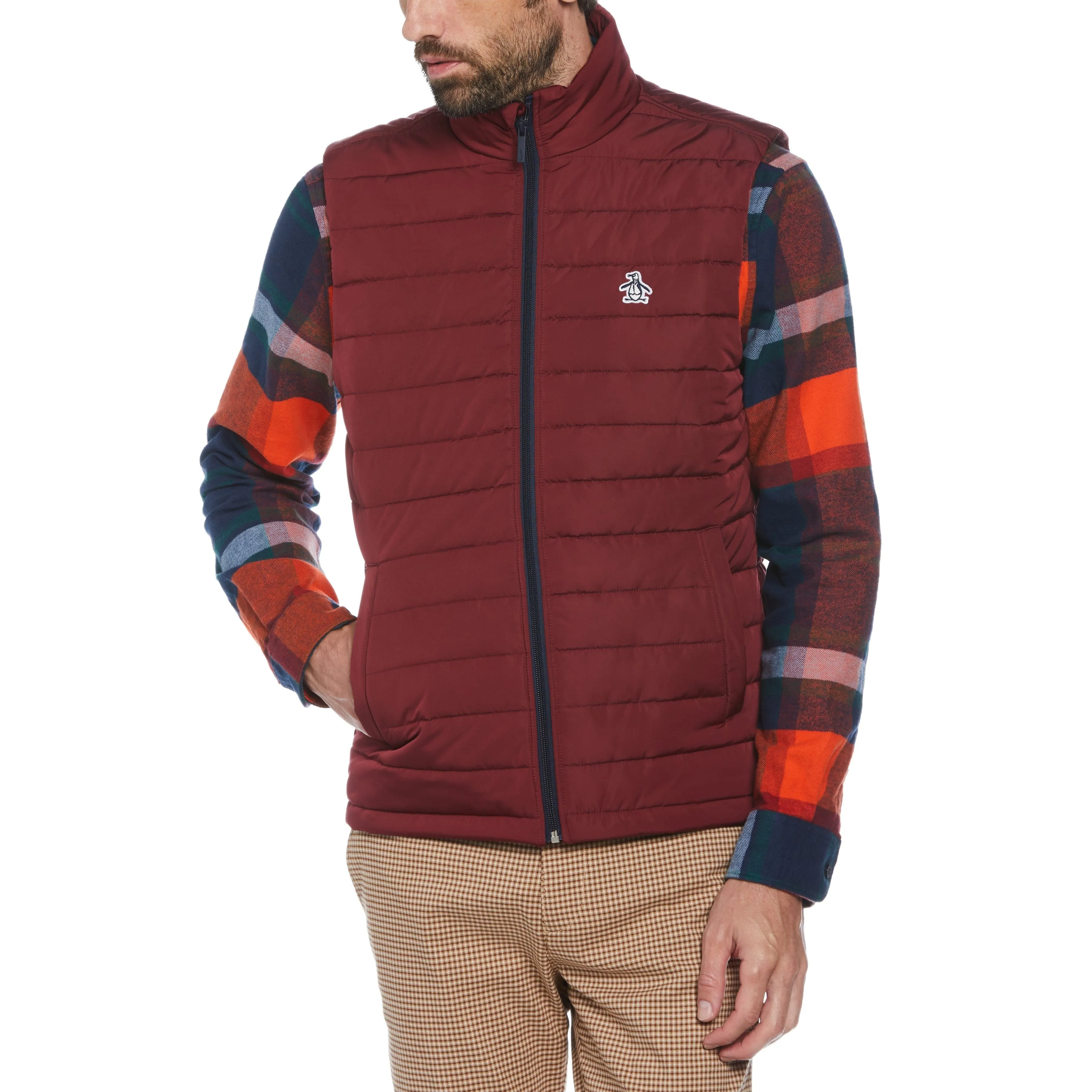 Lightweight Puffer Vest sold by Original Penguin
