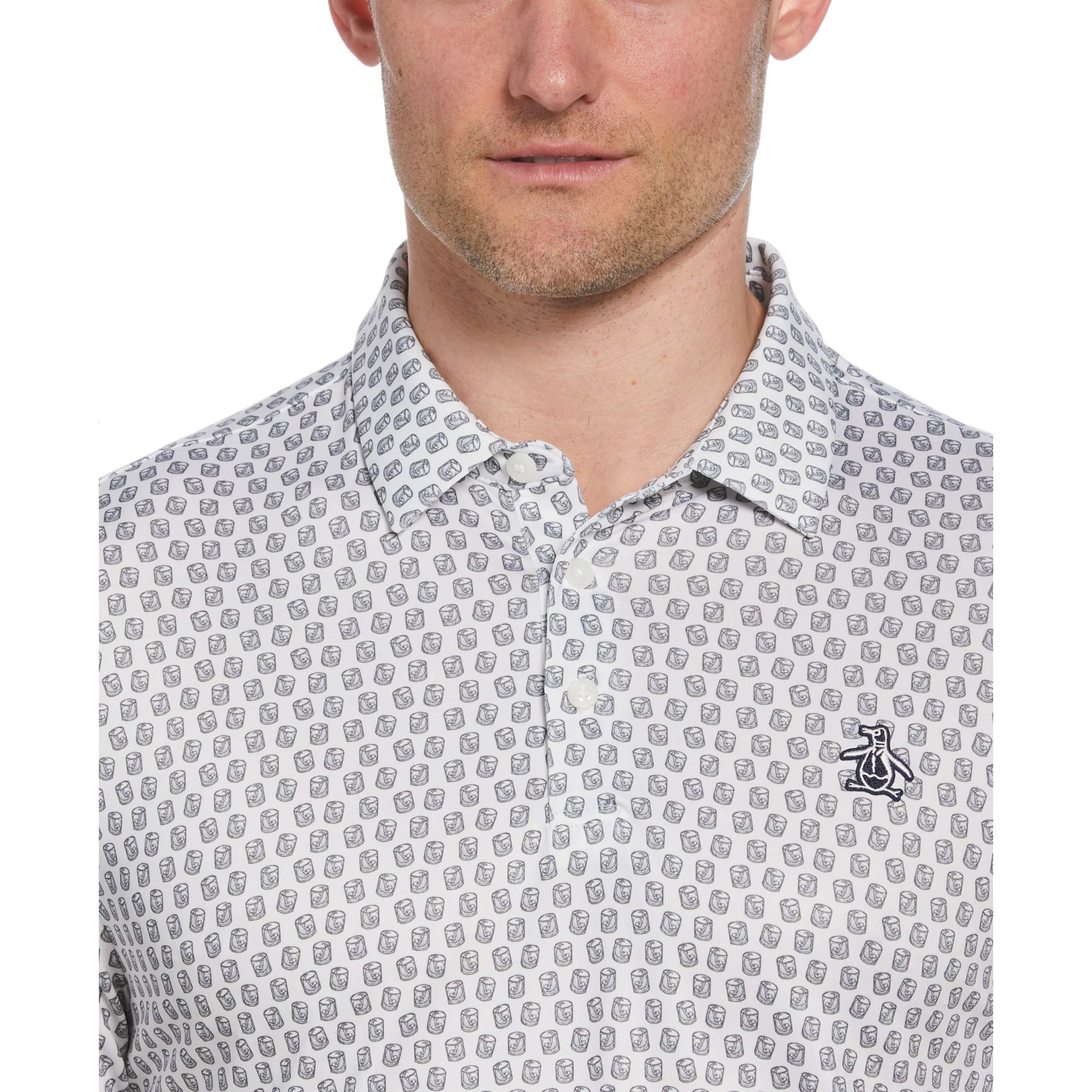 Novelty Old Fashioned Drink Print Golf Polo sold by Original Penguin product image thumbnail 3