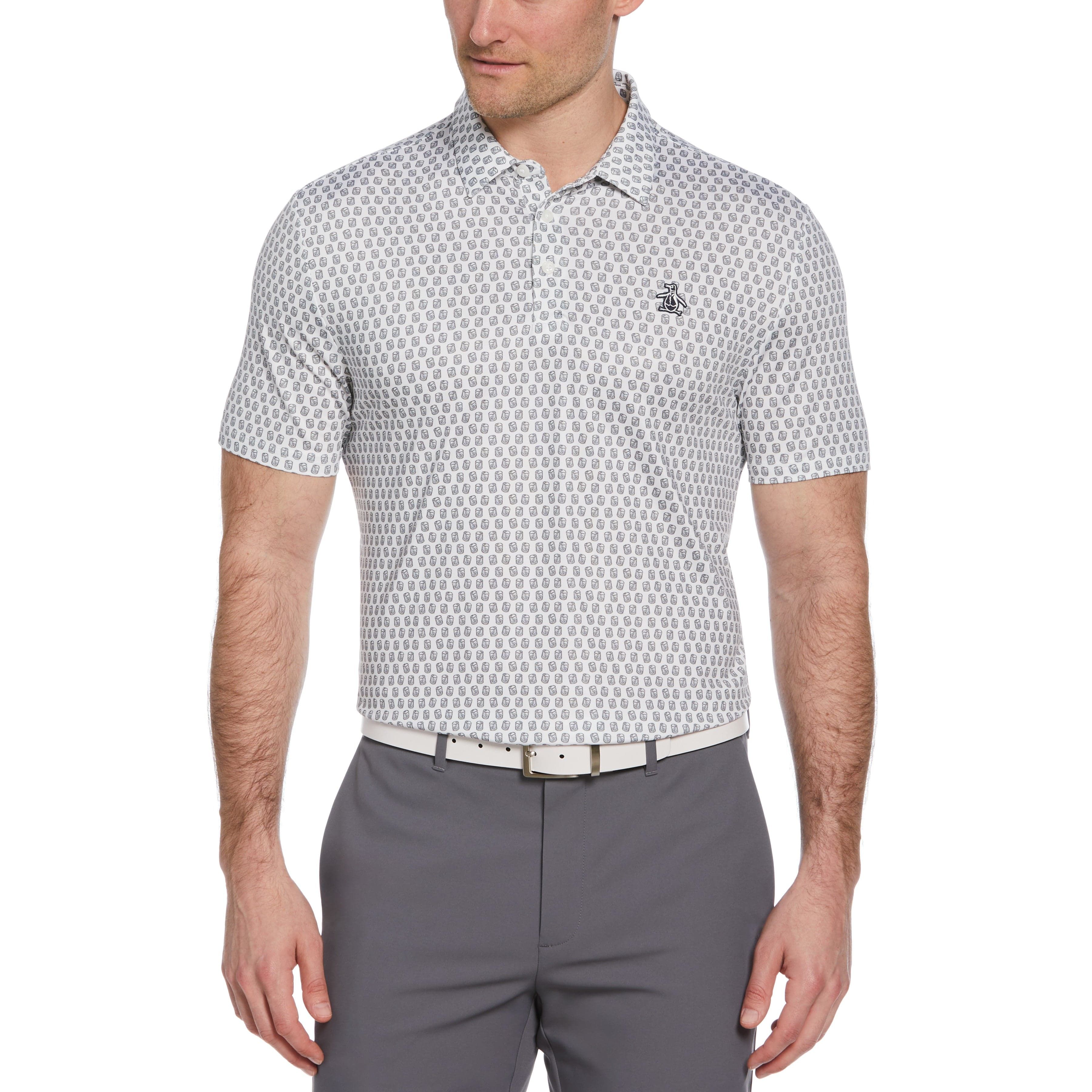 Novelty Old Fashioned Drink Print Golf Polo sold by Original Penguin