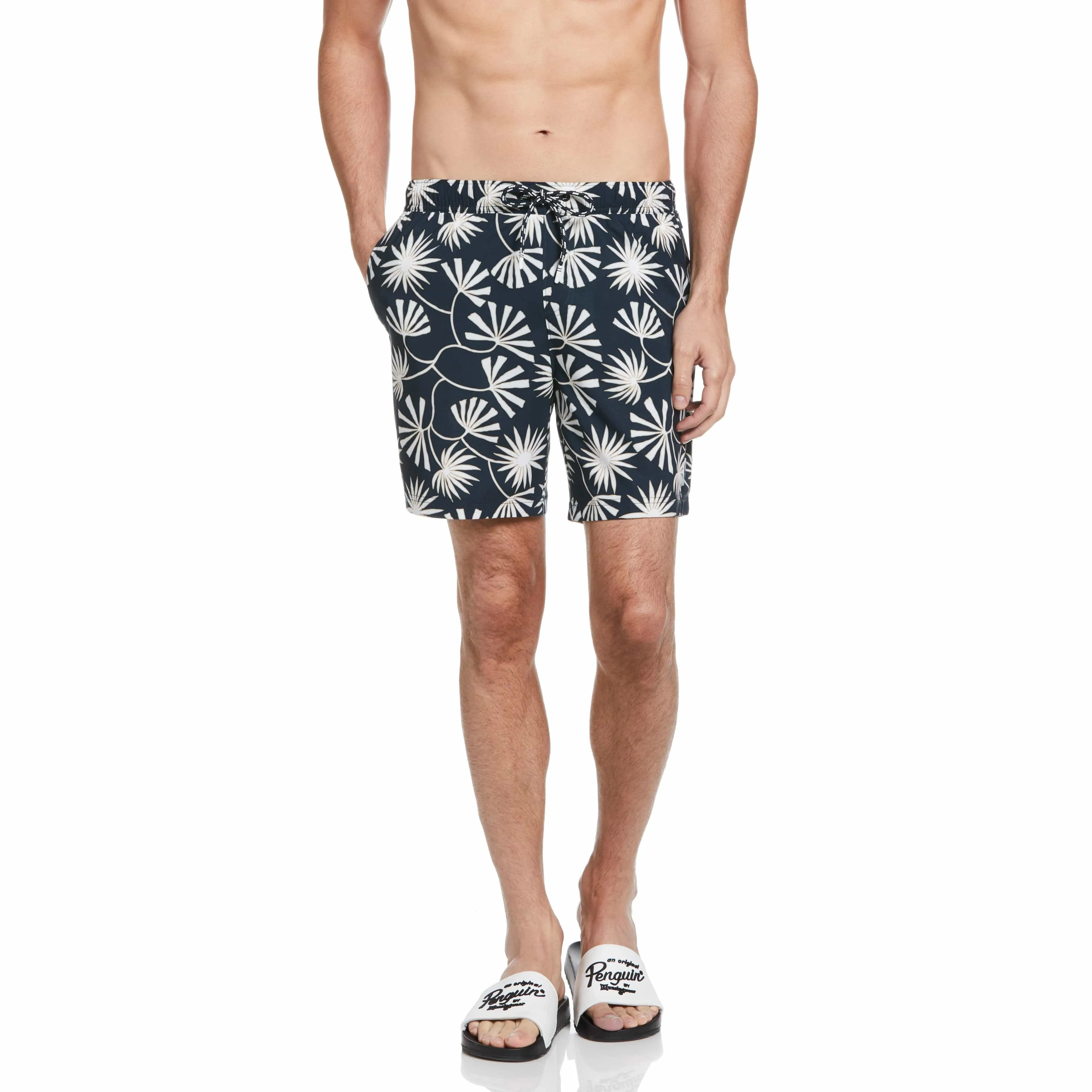 Leaf Print Swim Short sold by Original Penguin