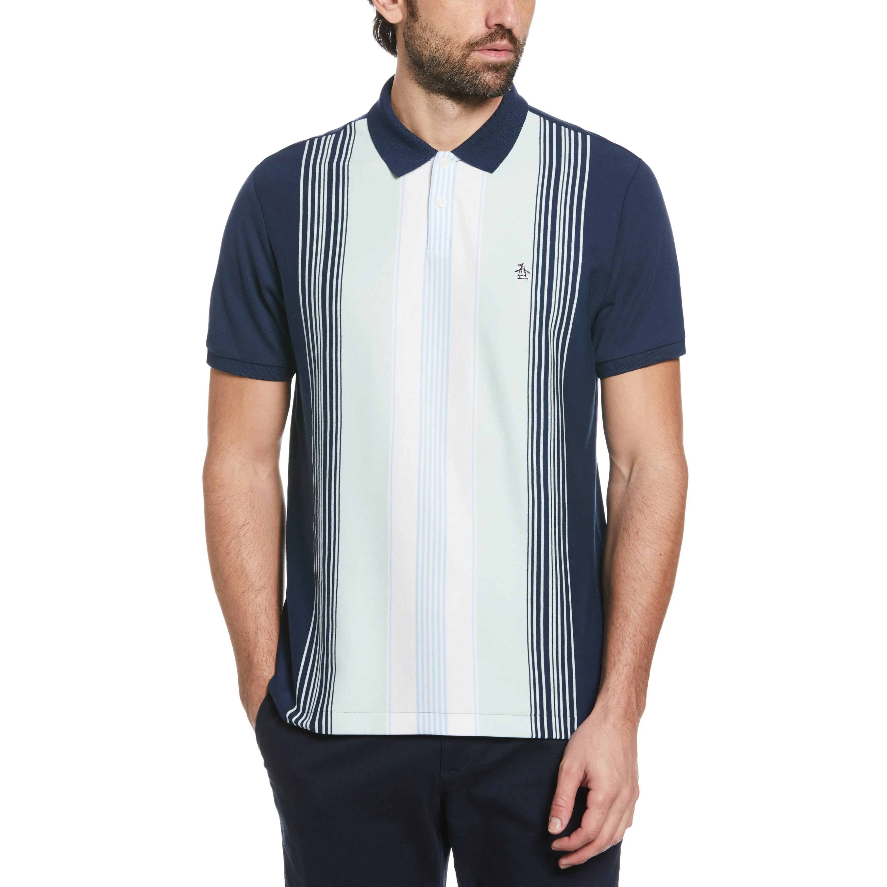 Premium Stripe Polo sold by Original Penguin