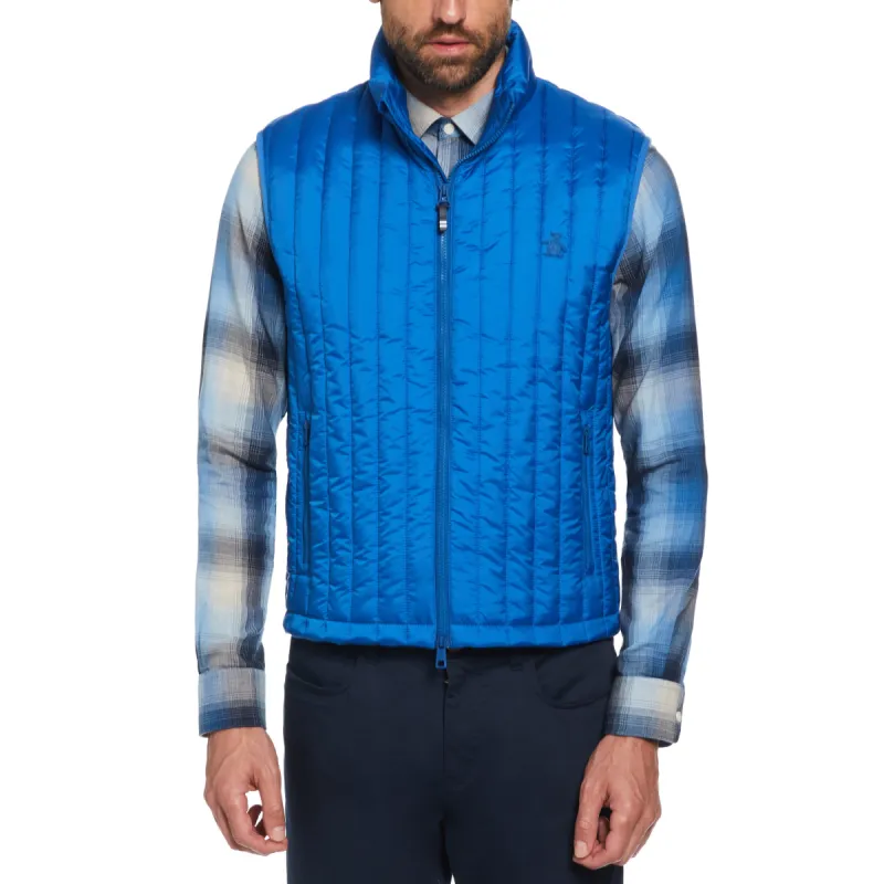 Poly Fill Vertical Channel Vest sold by Original Penguin
