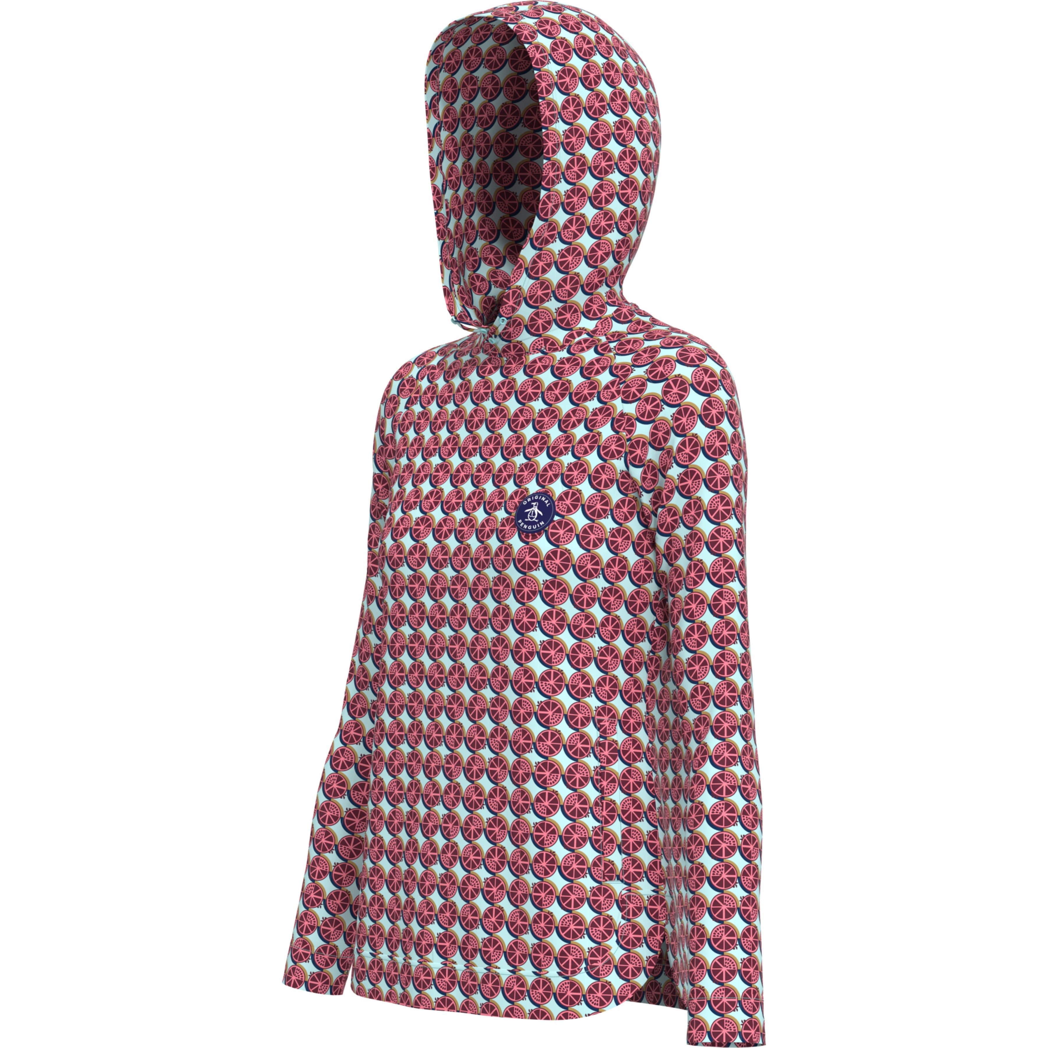 Womens Printed Knit Golf Hoodie sold by Original Penguin product image thumbnail 3