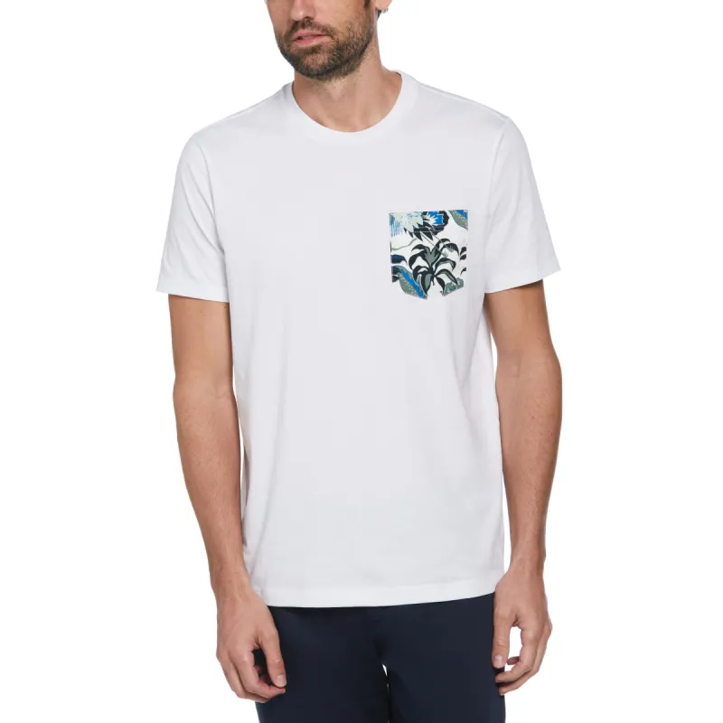 Jersey Cranes Printed Pocket Tee sold by Original Penguin
