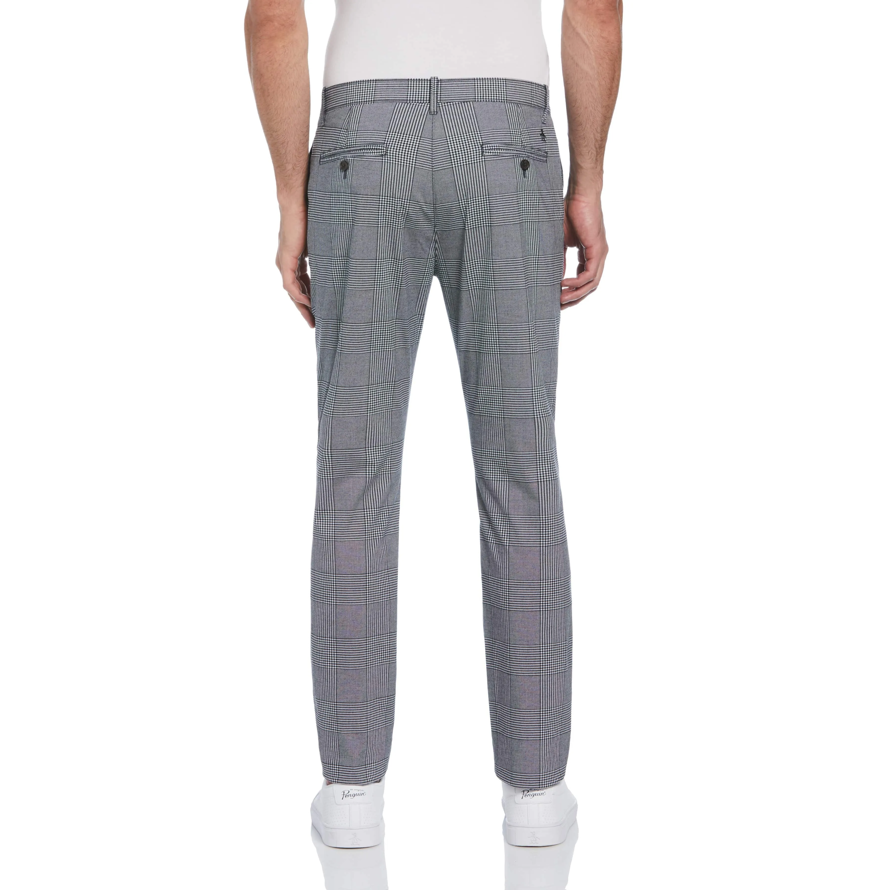 Cotton Blend Slim Fit Plaid Pants sold by Original Penguin product image thumbnail 2